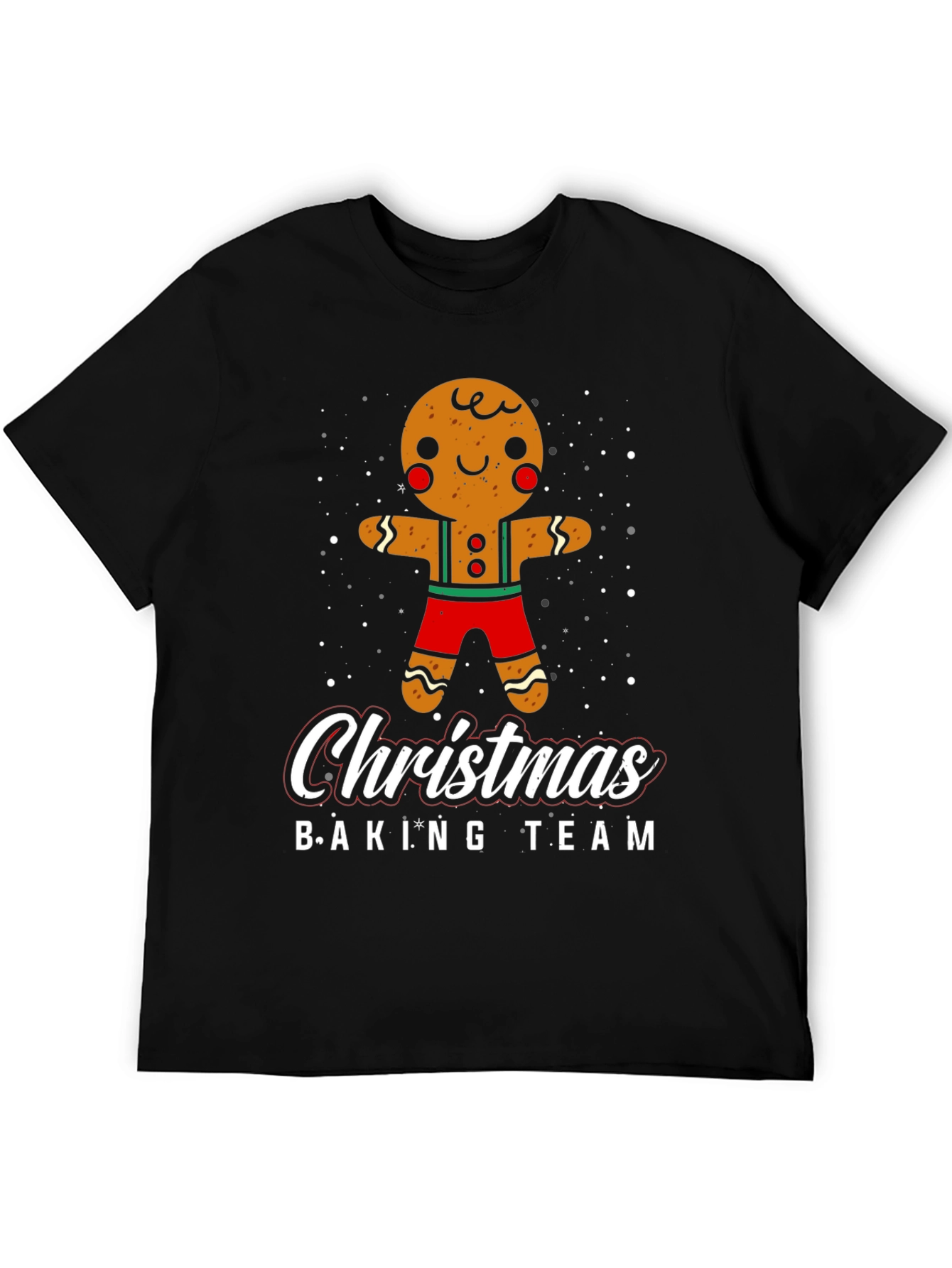 Christmas Baking Team Gingerbread T-Shirt