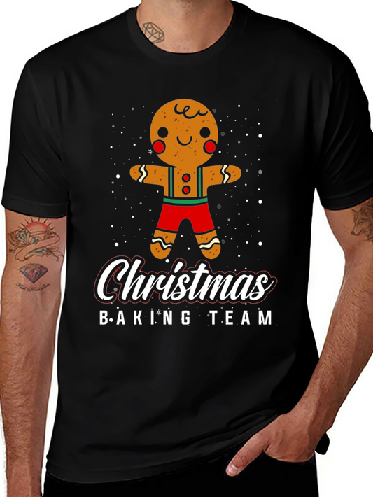 Christmas Baking Team Gingerbread T-Shirt
