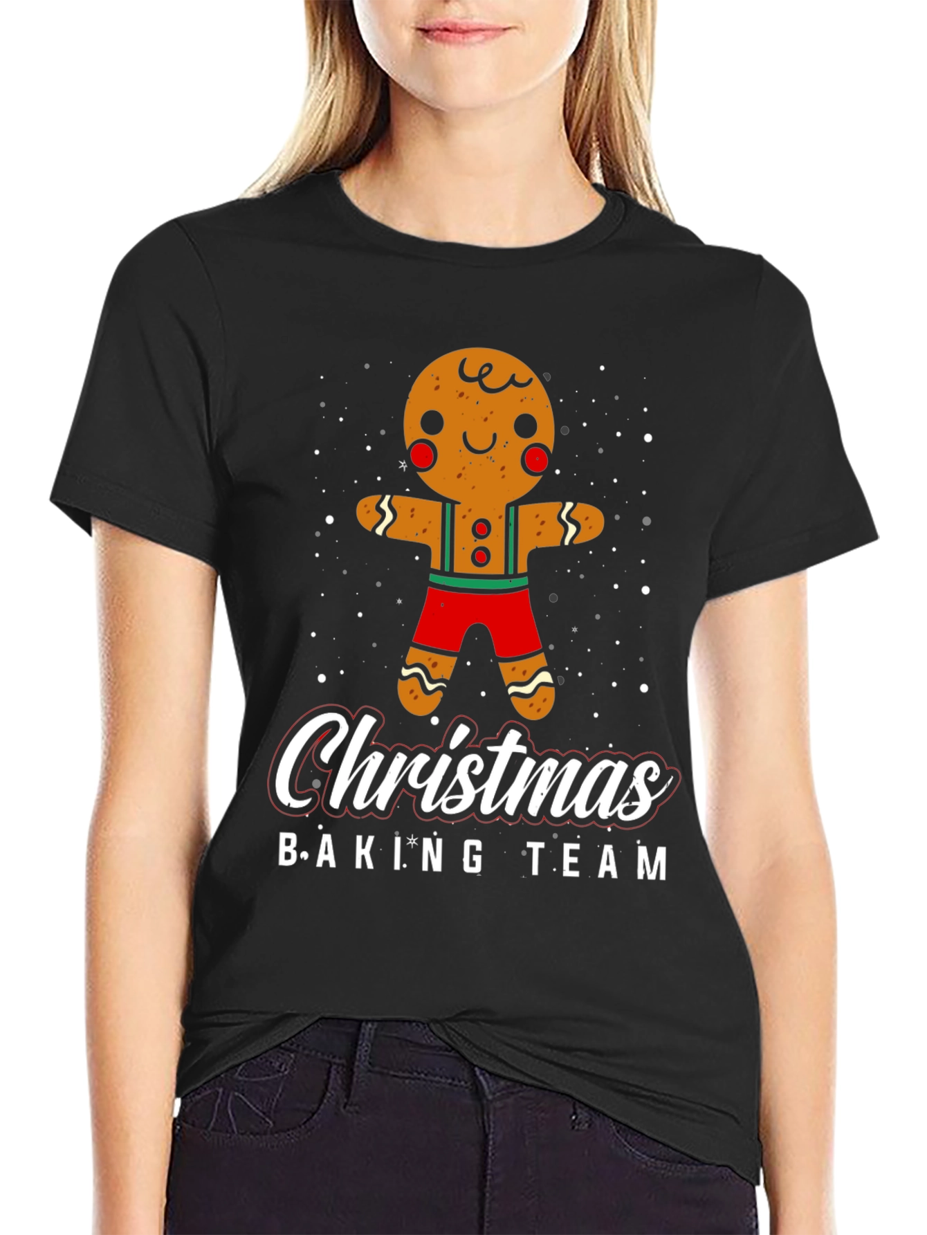 Christmas Baking Team Gingerbread T-Shirt