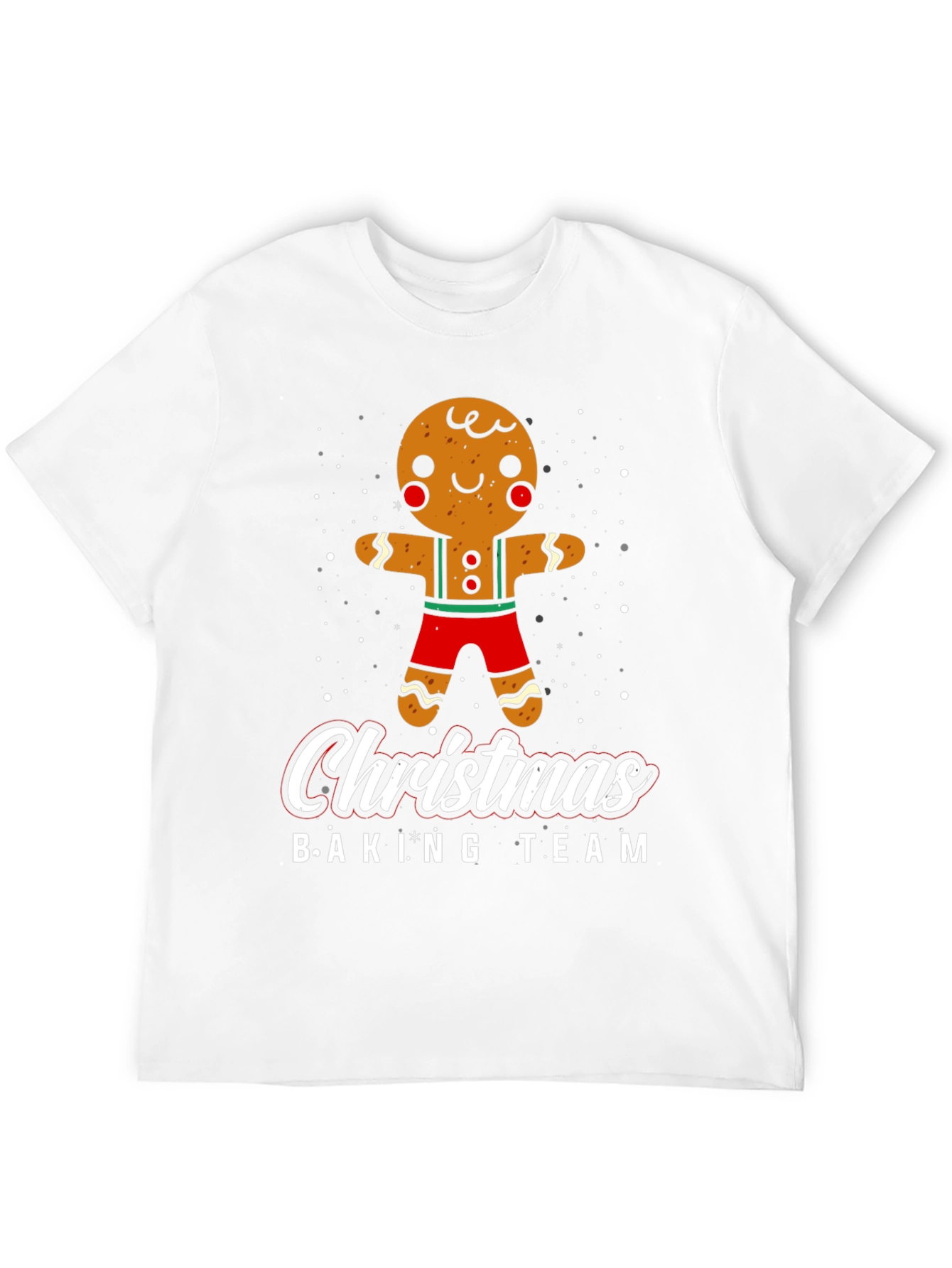 Christmas Baking Team Gingerbread T-Shirt