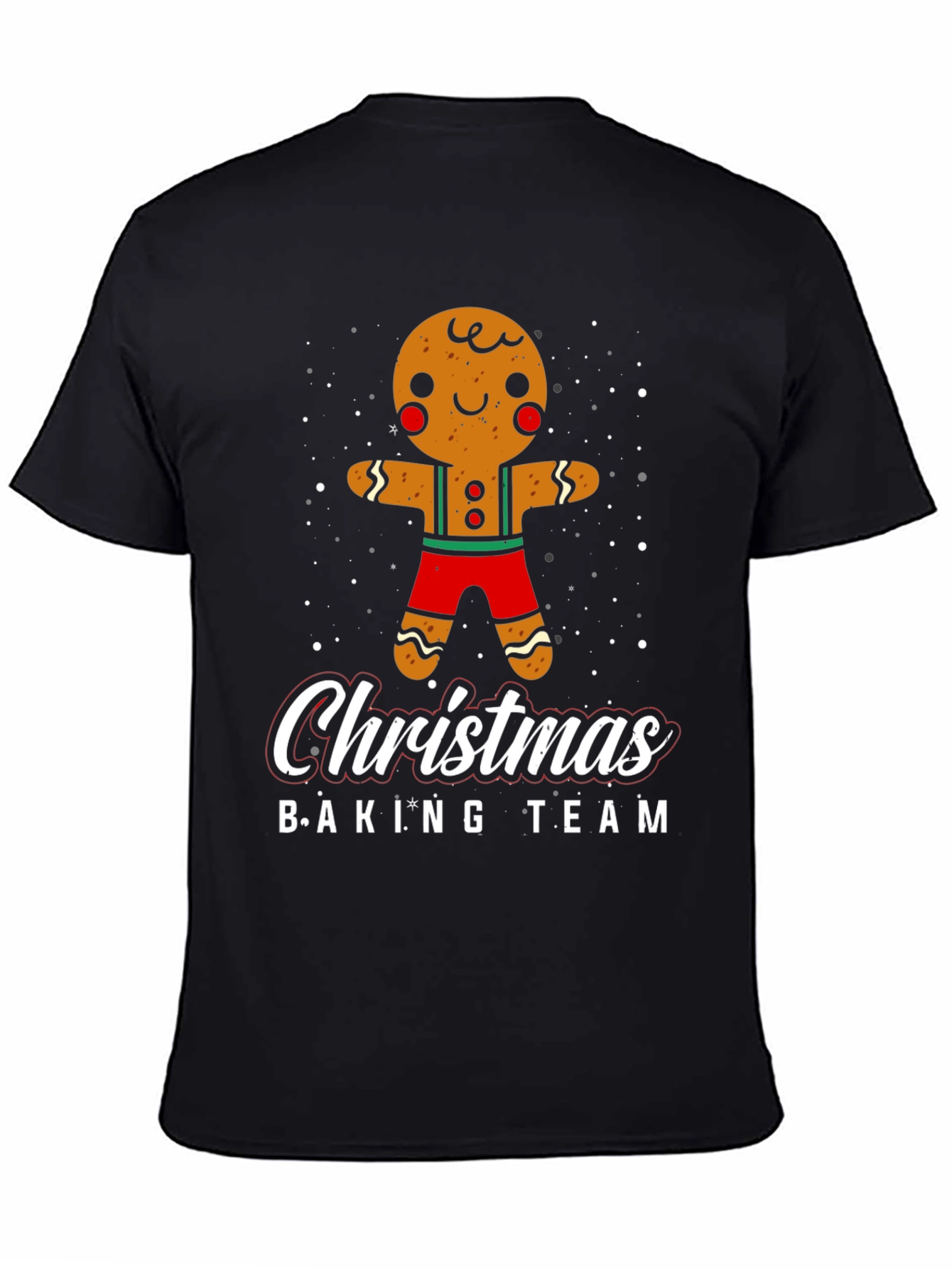 Christmas Baking Team Gingerbread T-Shirt