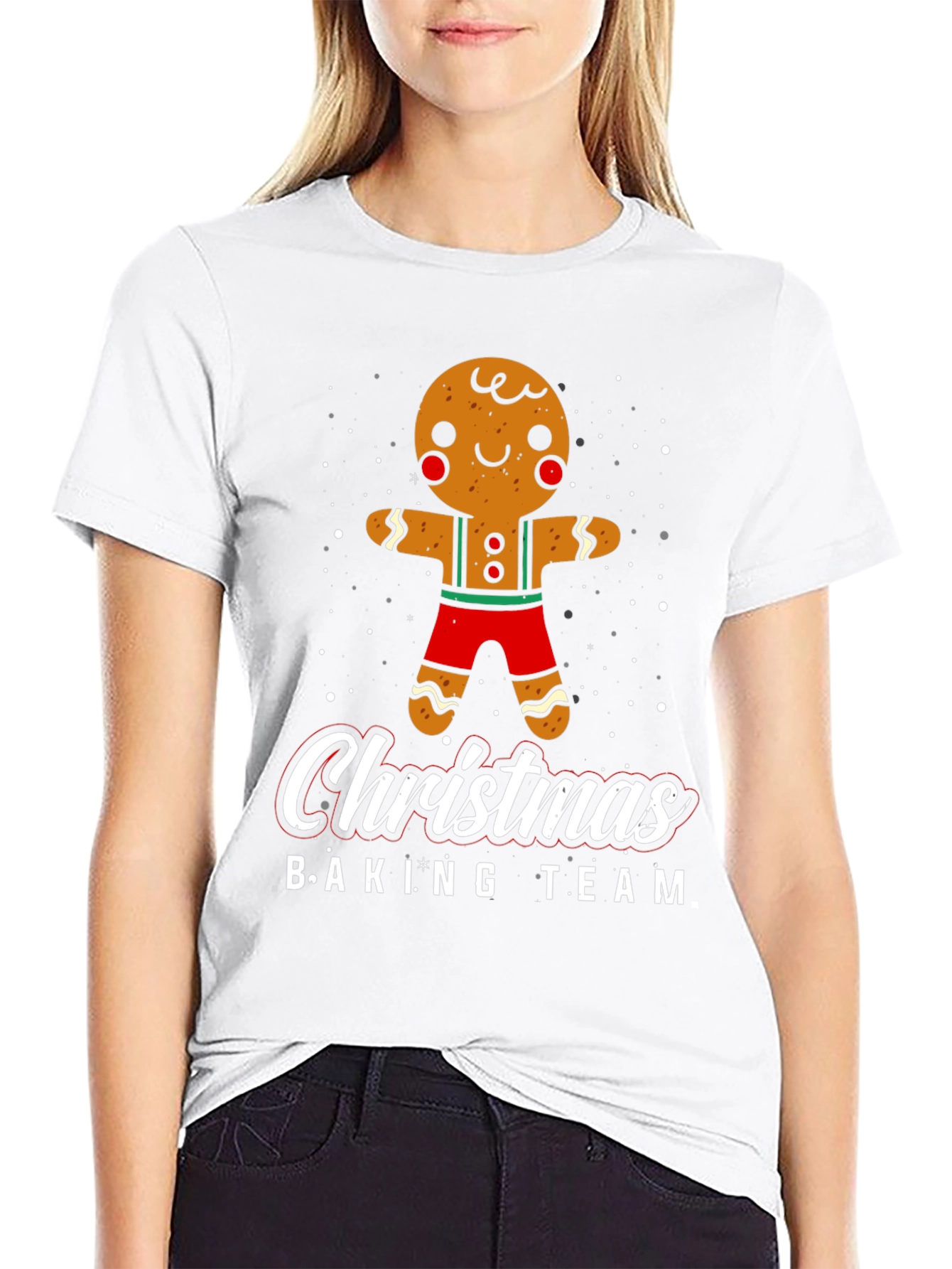 Christmas Baking Team Gingerbread T-Shirt