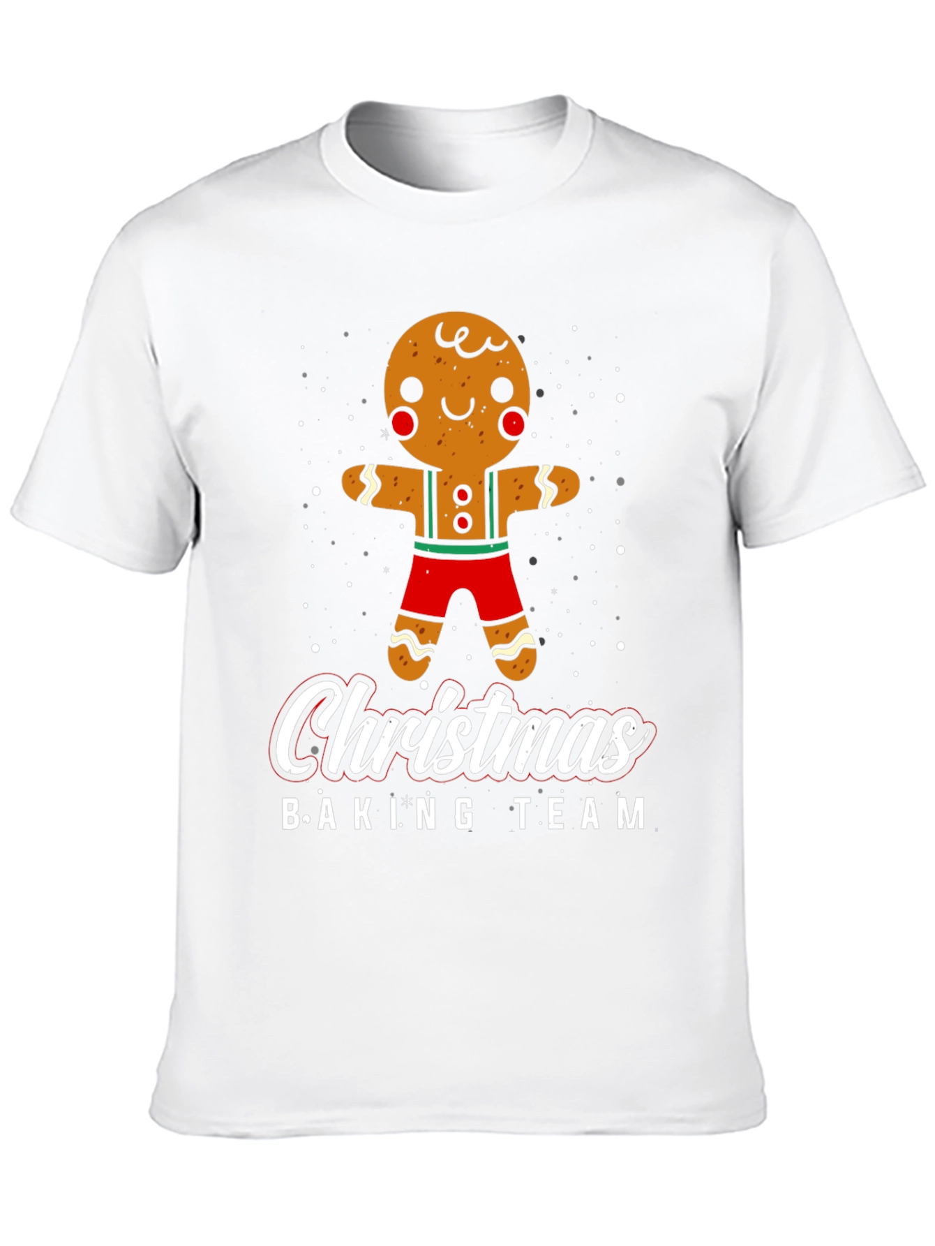 Christmas Baking Team Gingerbread T-Shirt