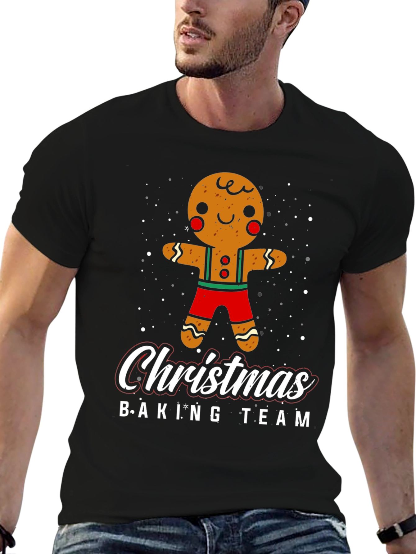 Christmas Baking Team Gingerbread T-Shirt