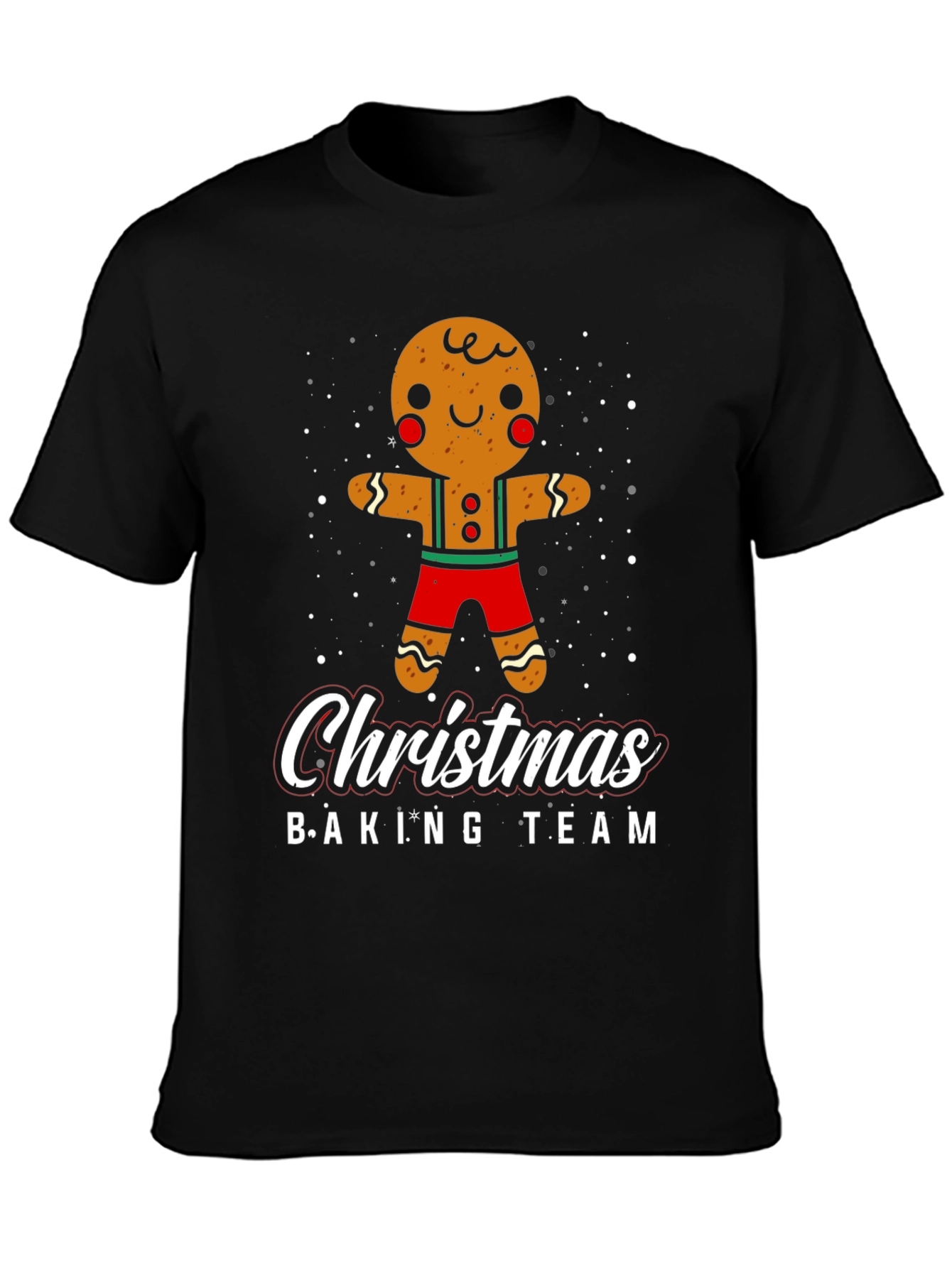 Christmas Baking Team Gingerbread T-Shirt