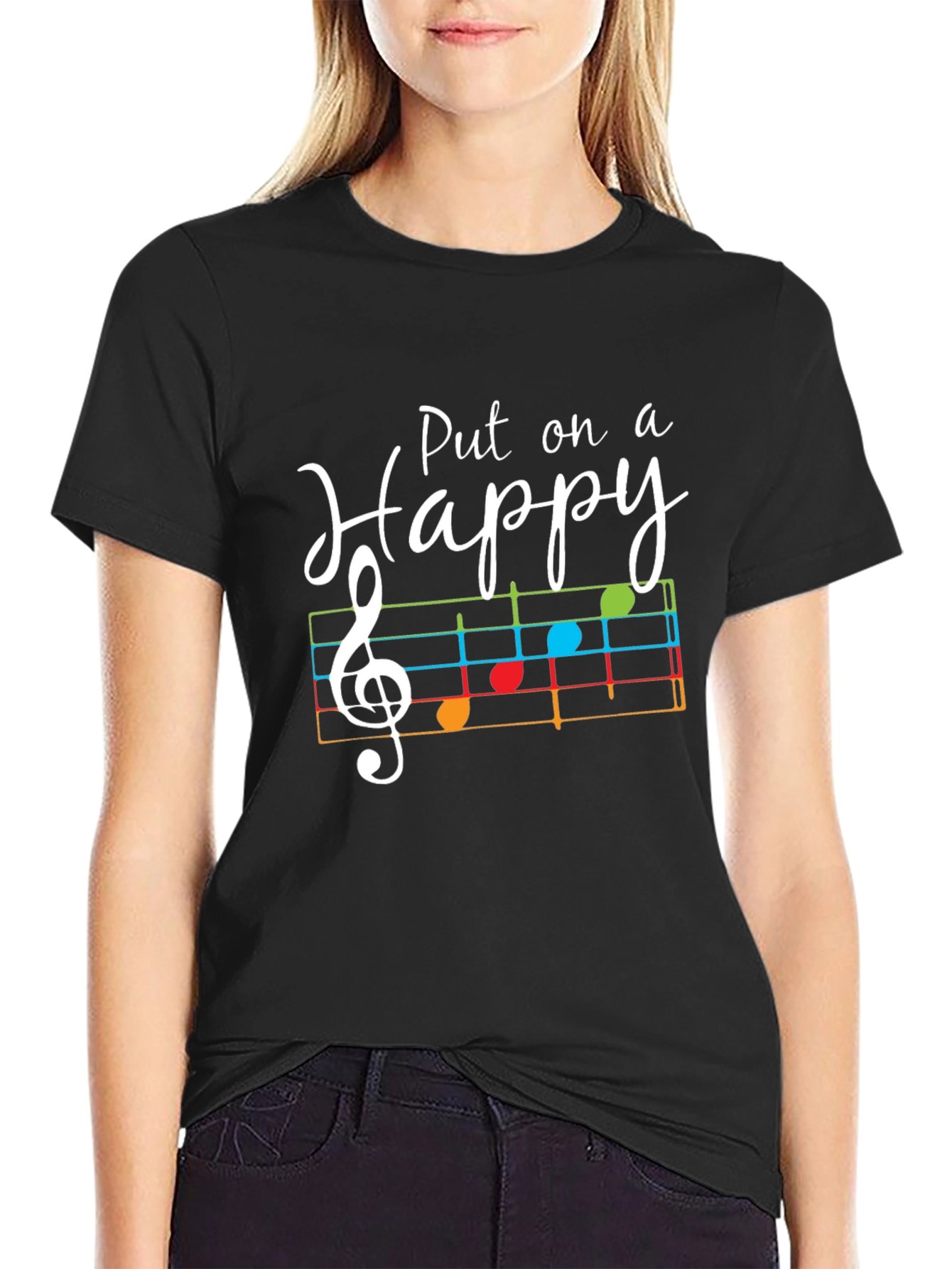 Happy Music Note T-Shirt