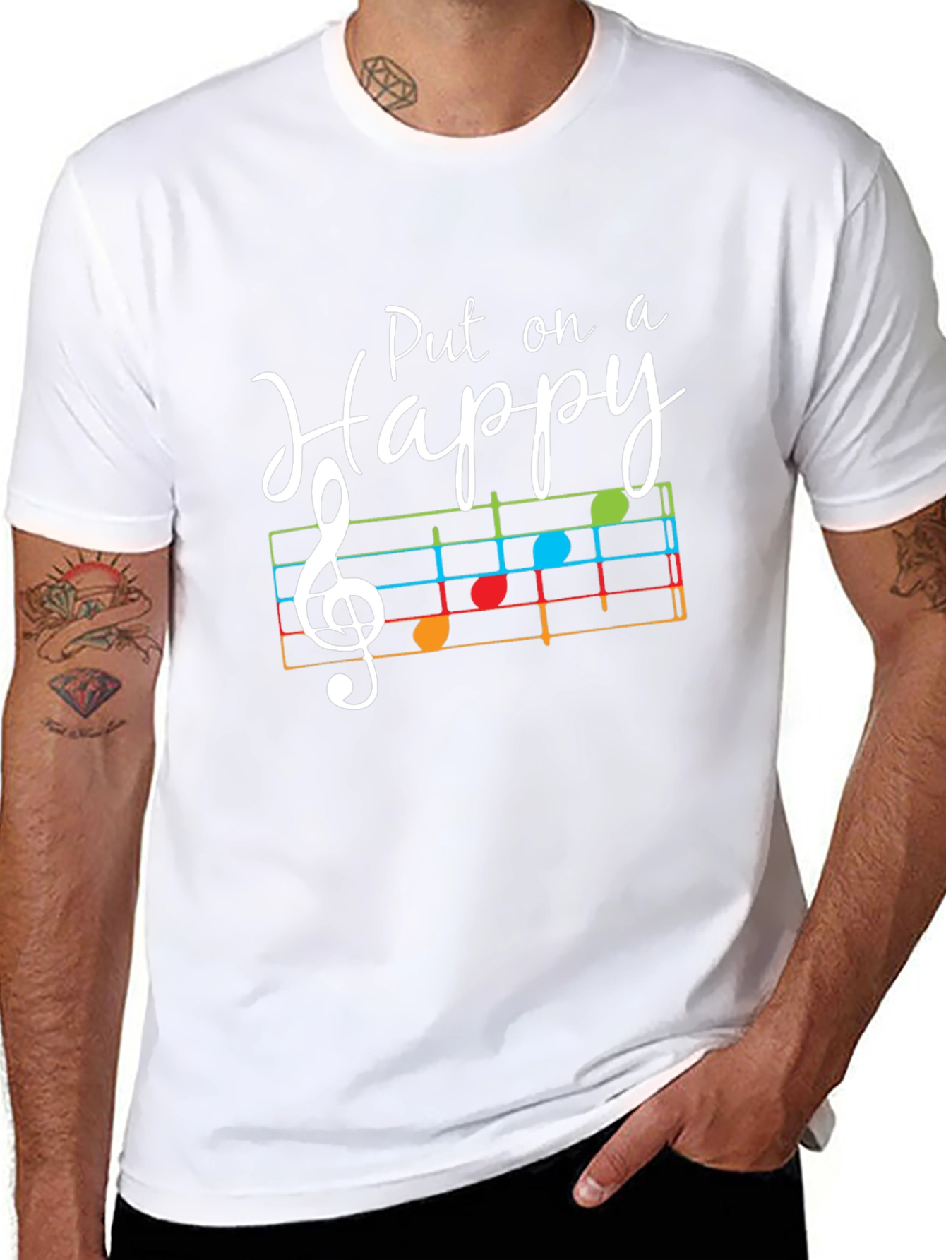 Happy Music Note T-Shirt