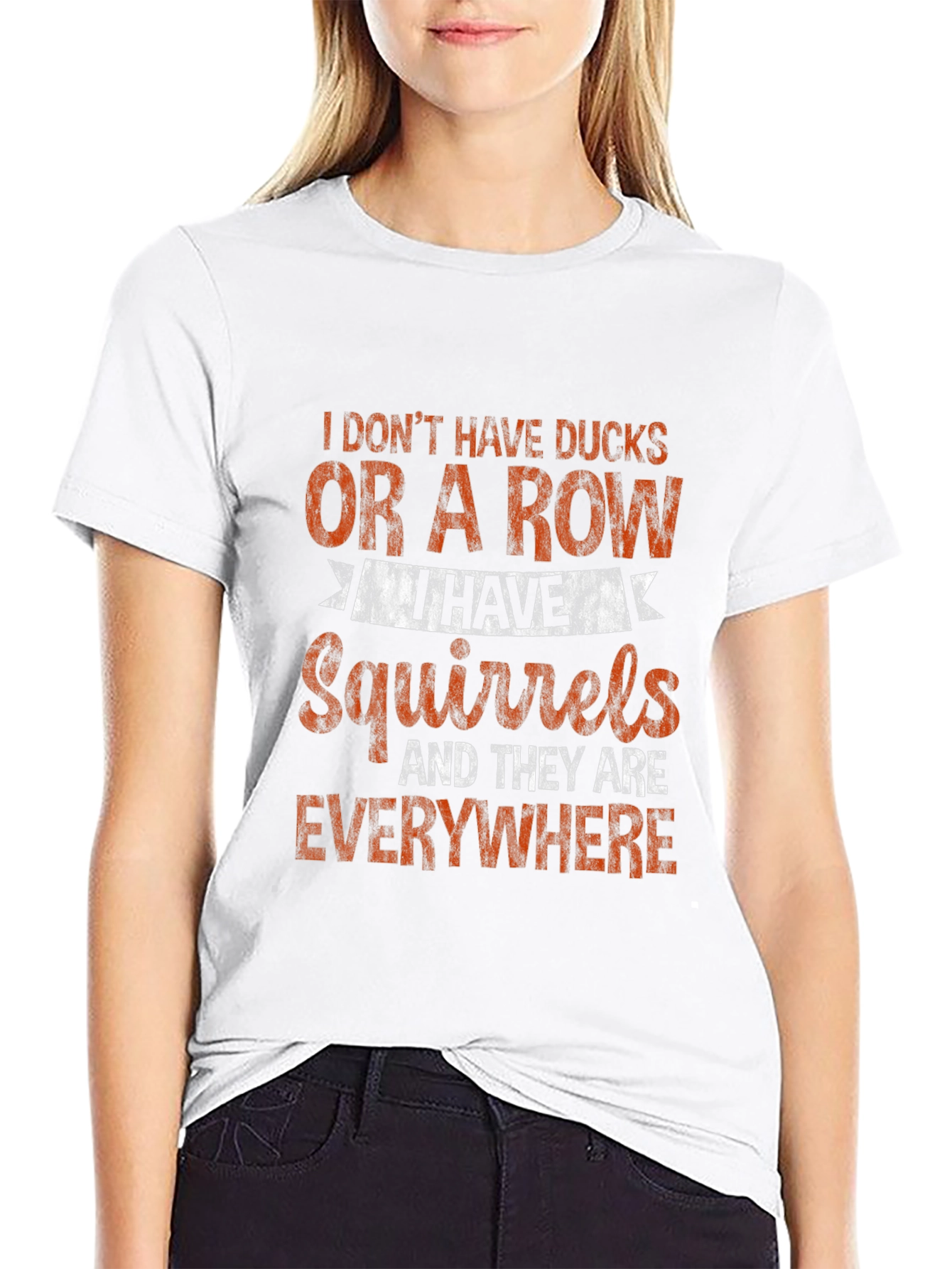 Squirrels Everywhere T-Shirt Funny Graphic Tee