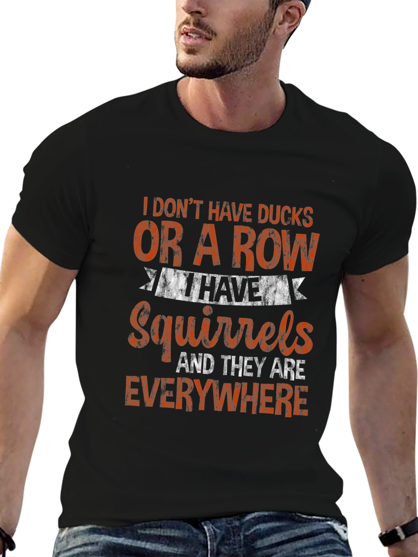 Squirrels Everywhere T-Shirt Funny Graphic Tee