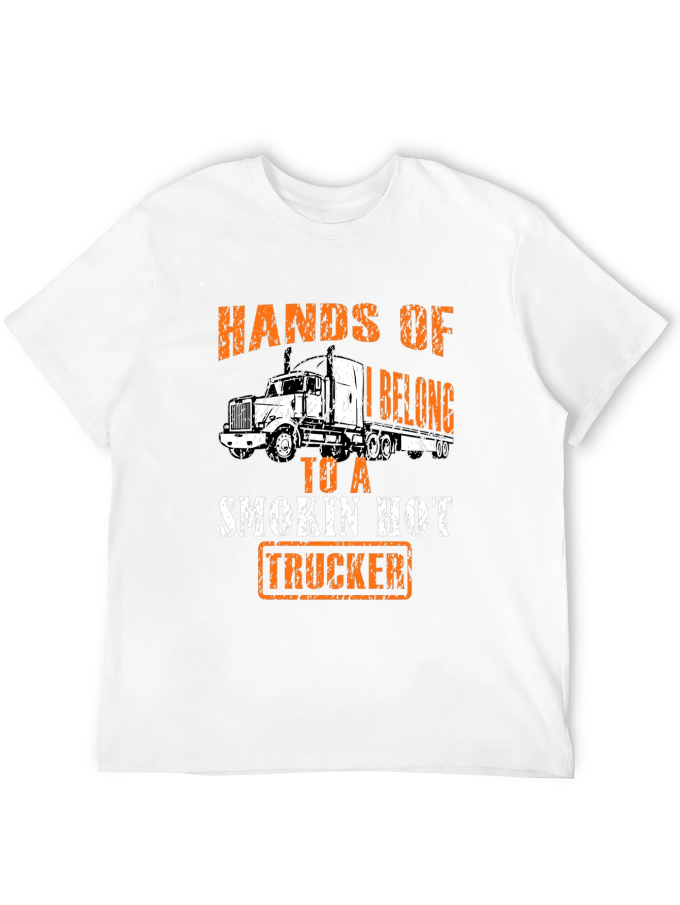 Hands Off Smokin Hot Trucker Tee