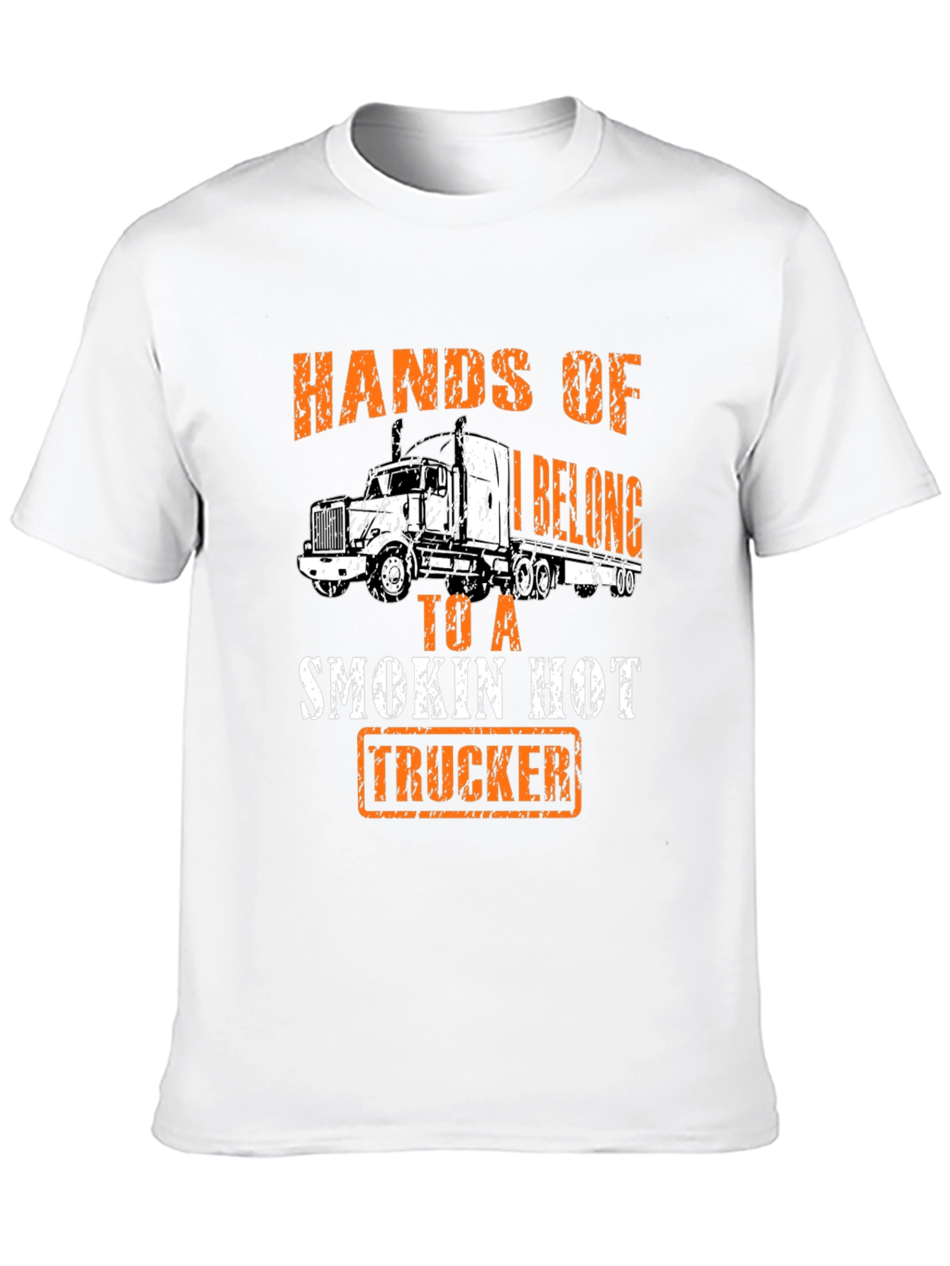 Hands Off Smokin Hot Trucker Tee