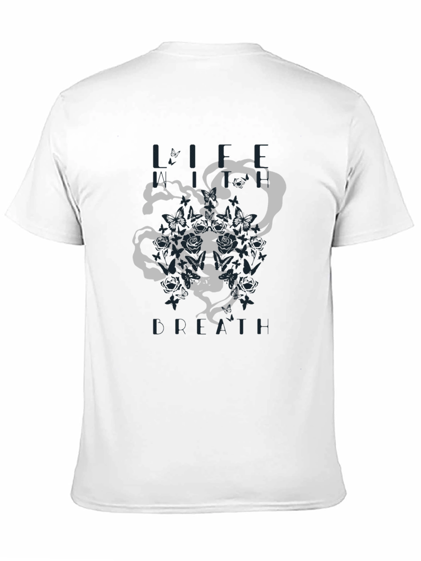 Graphic Print Crew Neck Tee