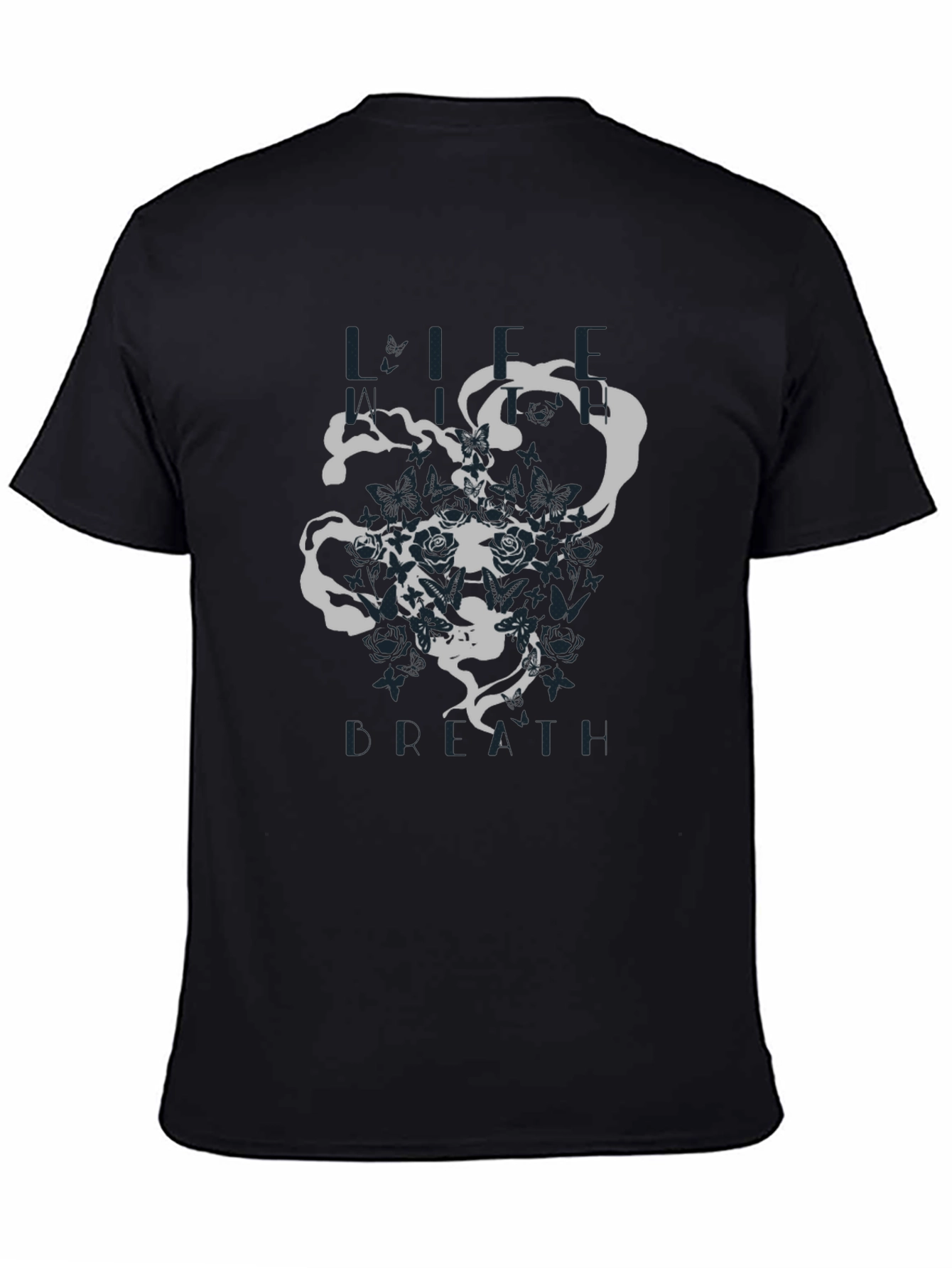 Graphic Print Crew Neck Tee