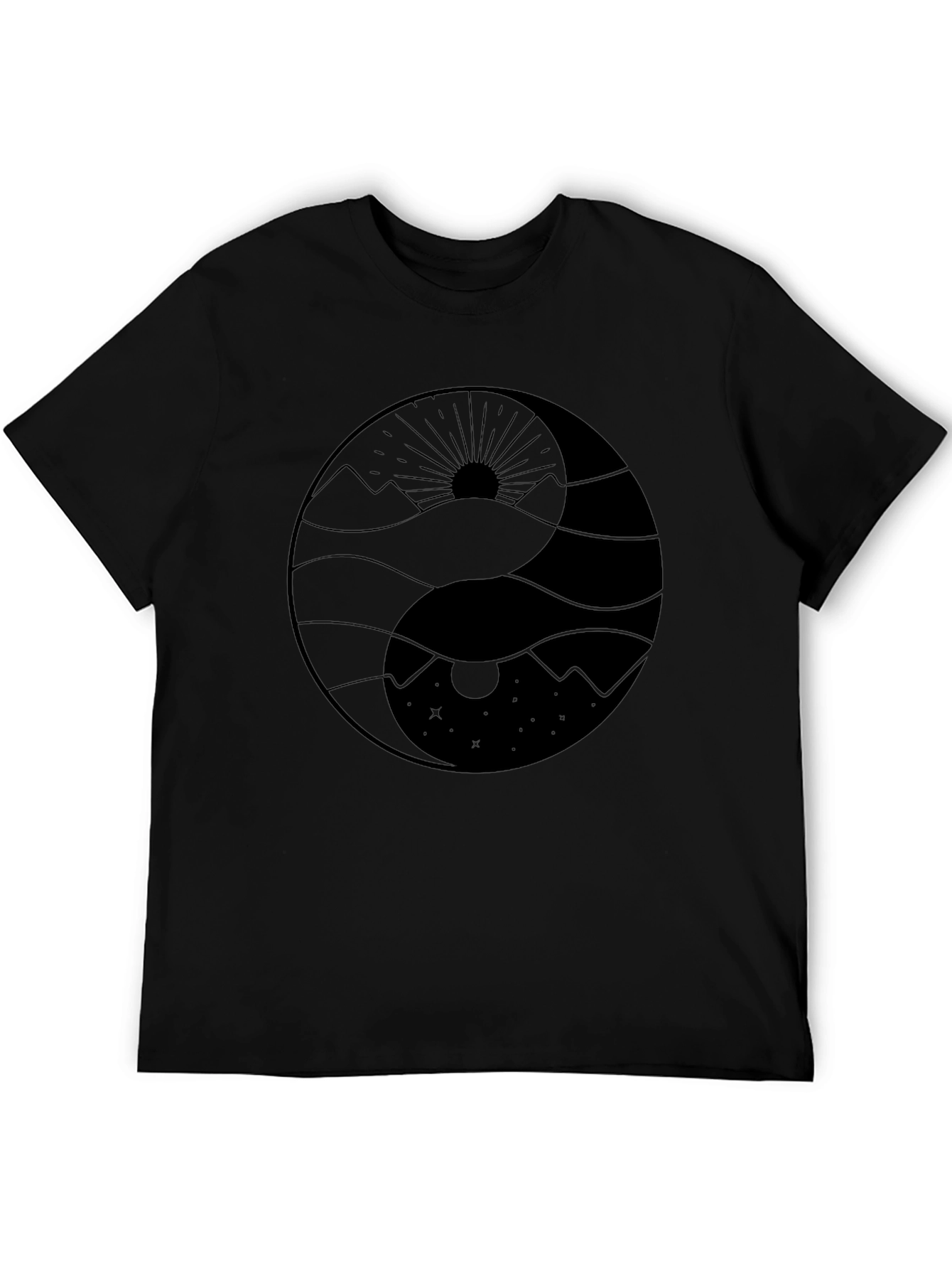 Yin Yang Graphic Tee - Balance of Nature Shirt