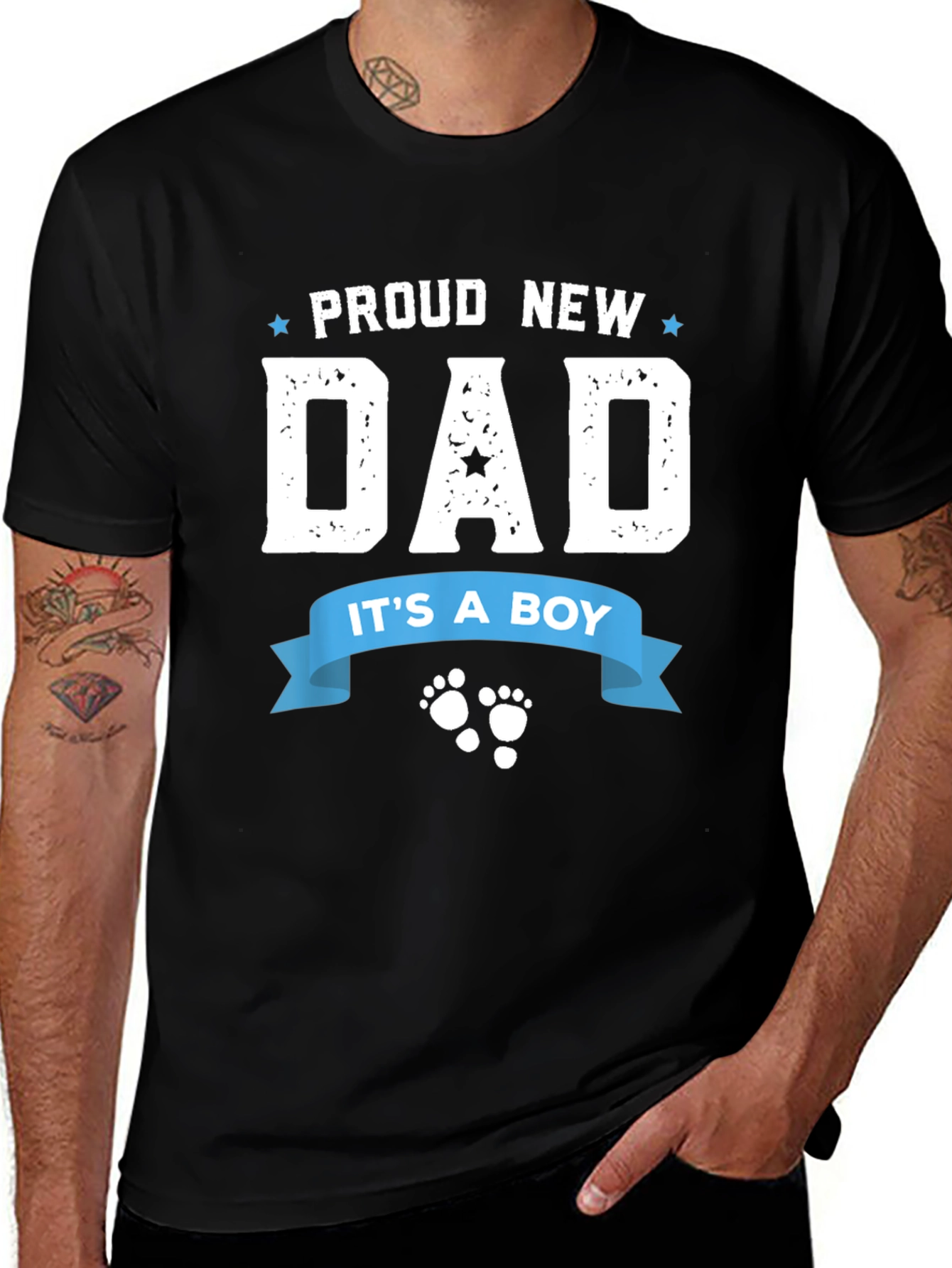 Proud New Dad T-Shirt - Its A Boy!