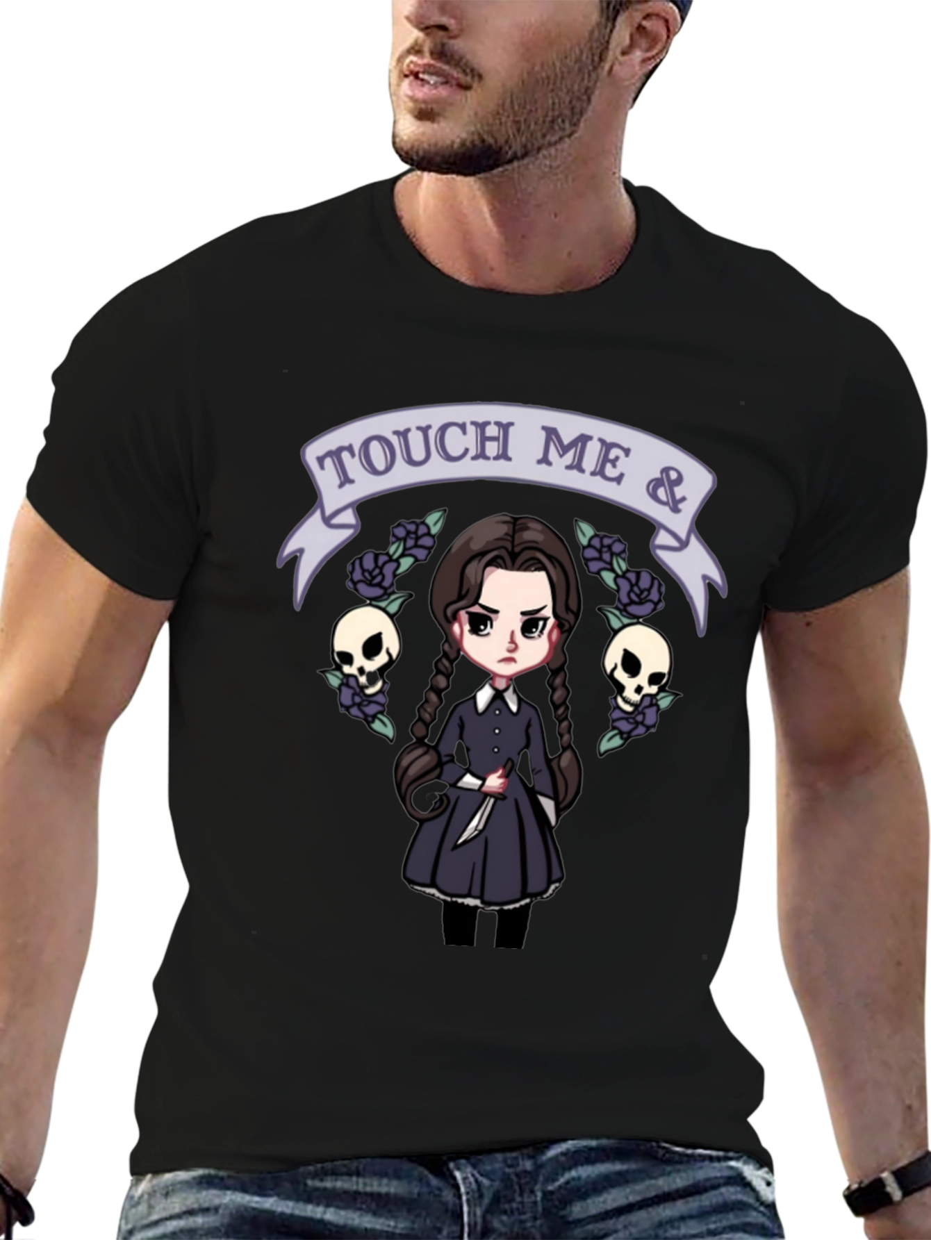 Touch Me & Wednesday Addams T-Shirt