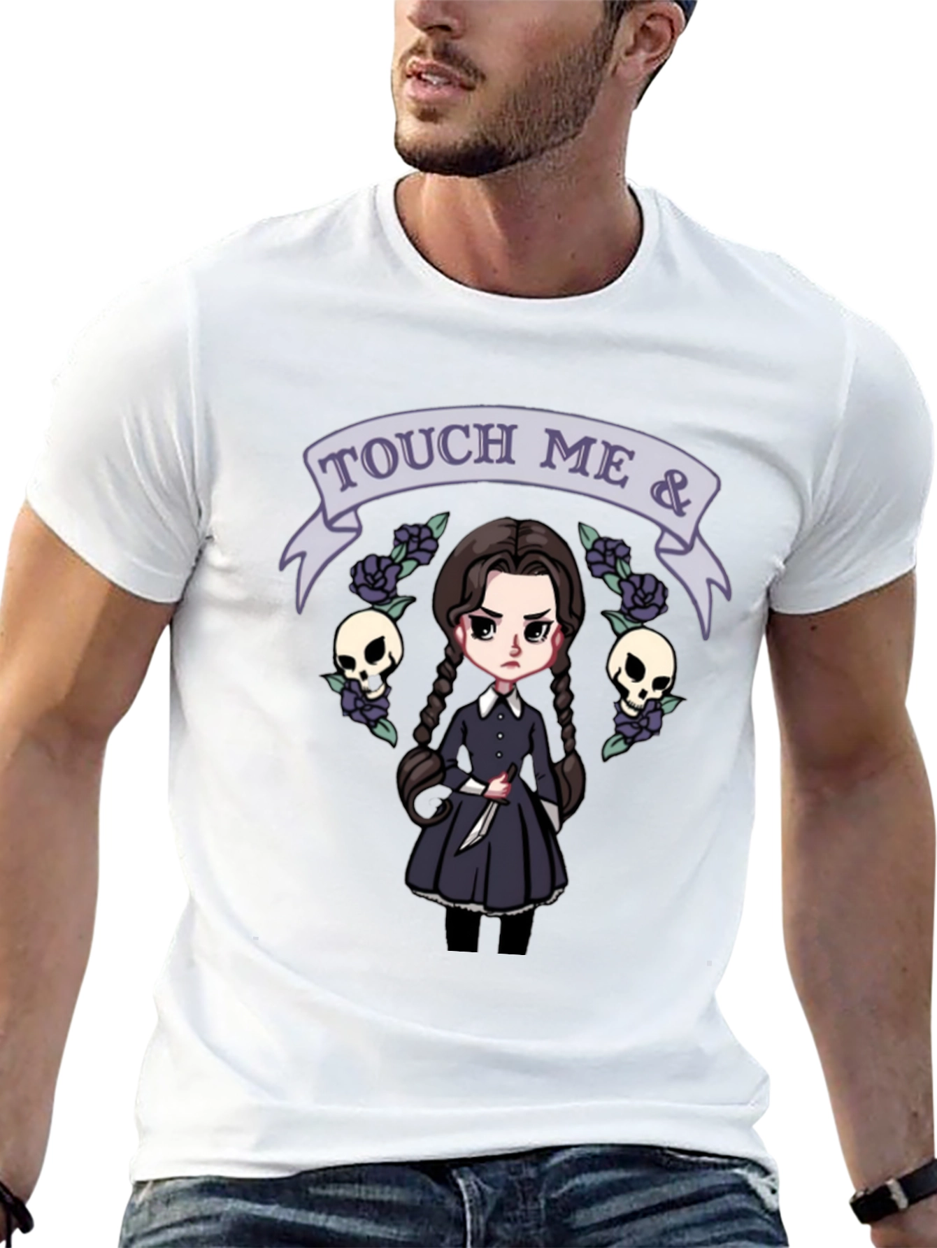 Touch Me & Wednesday Addams T-Shirt