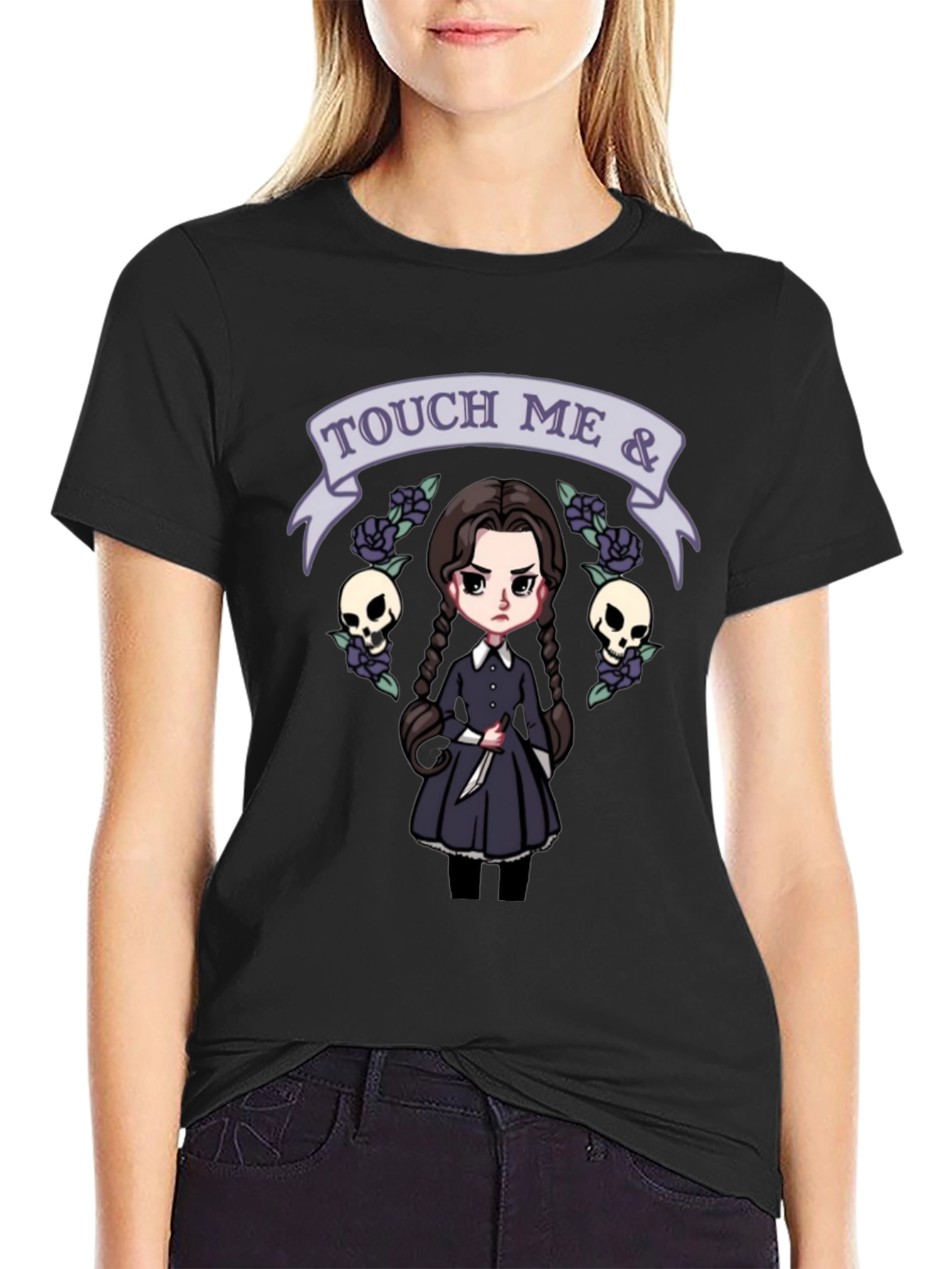 Touch Me & Wednesday Addams T-Shirt