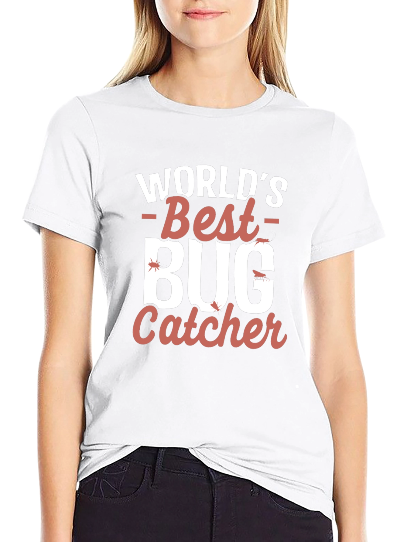 Worlds Best Bug Catcher Graphic T-Shirt