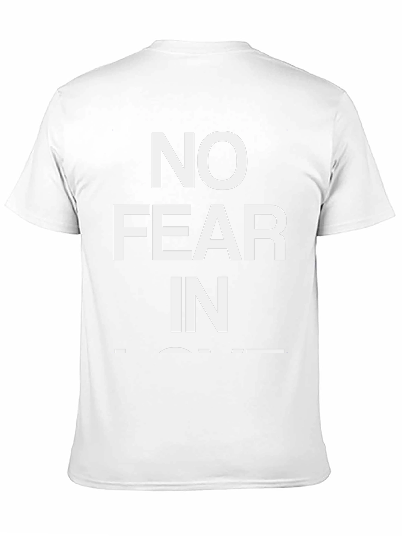 No Fear In Love Graphic Tee - Black
