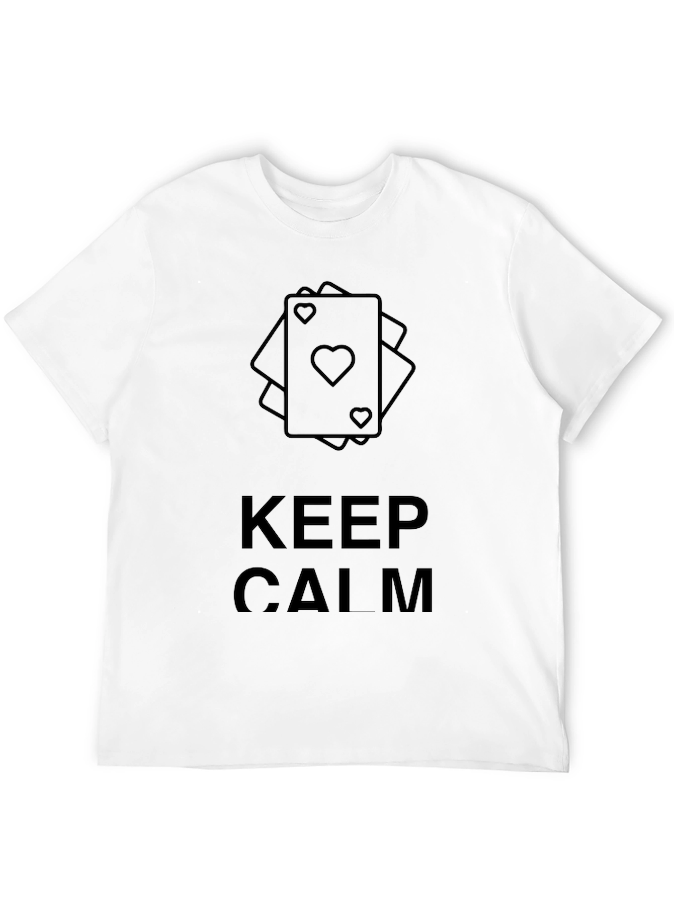 Keep Calm Poker Cards T-Shirt