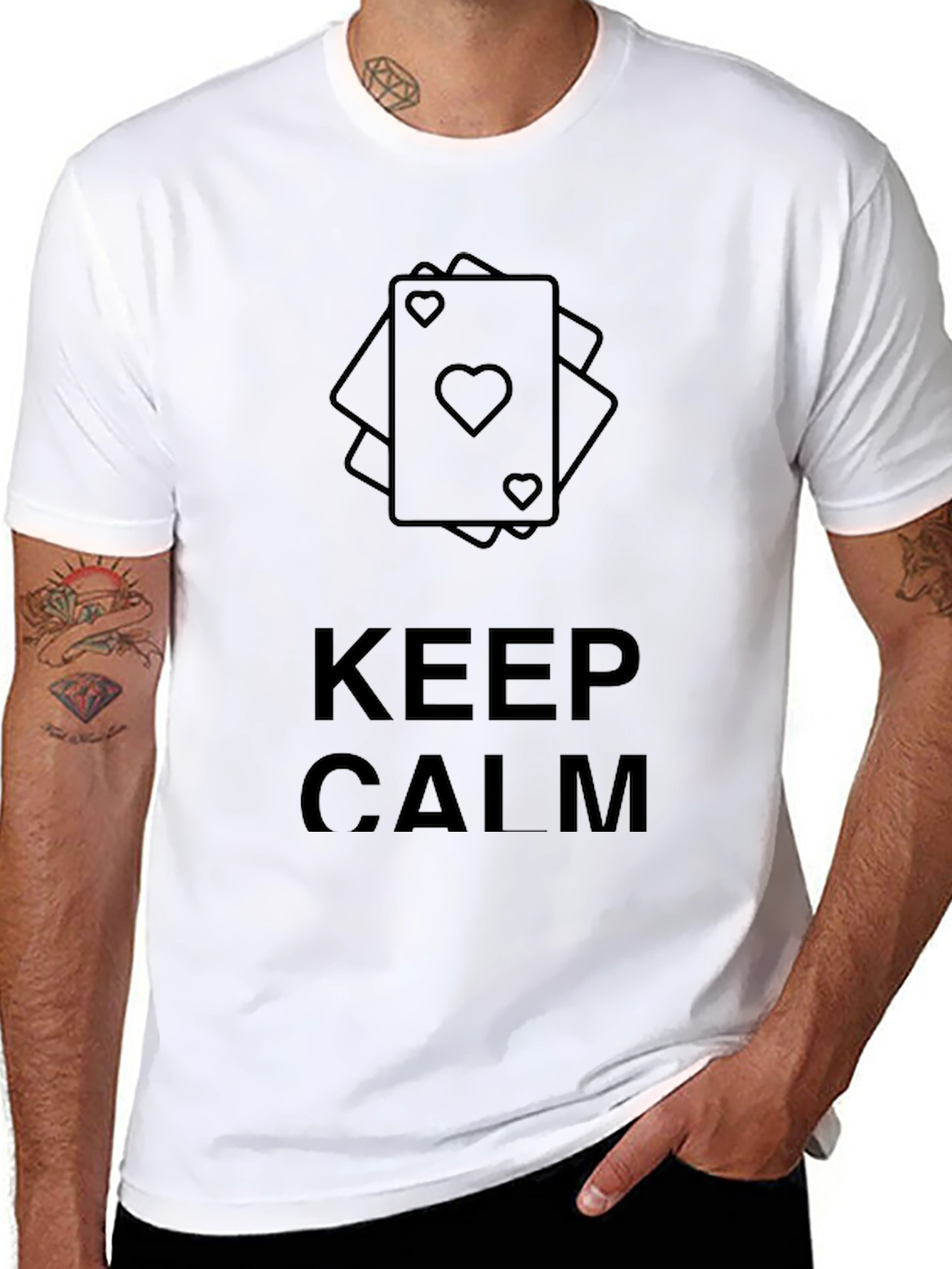 Keep Calm Poker Cards T-Shirt