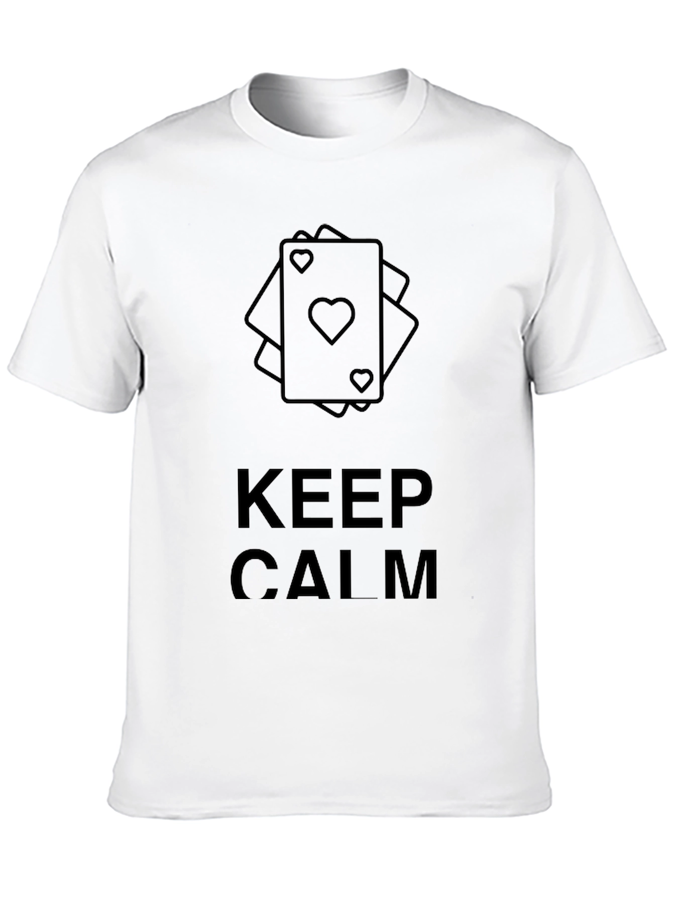Keep Calm Poker Cards T-Shirt