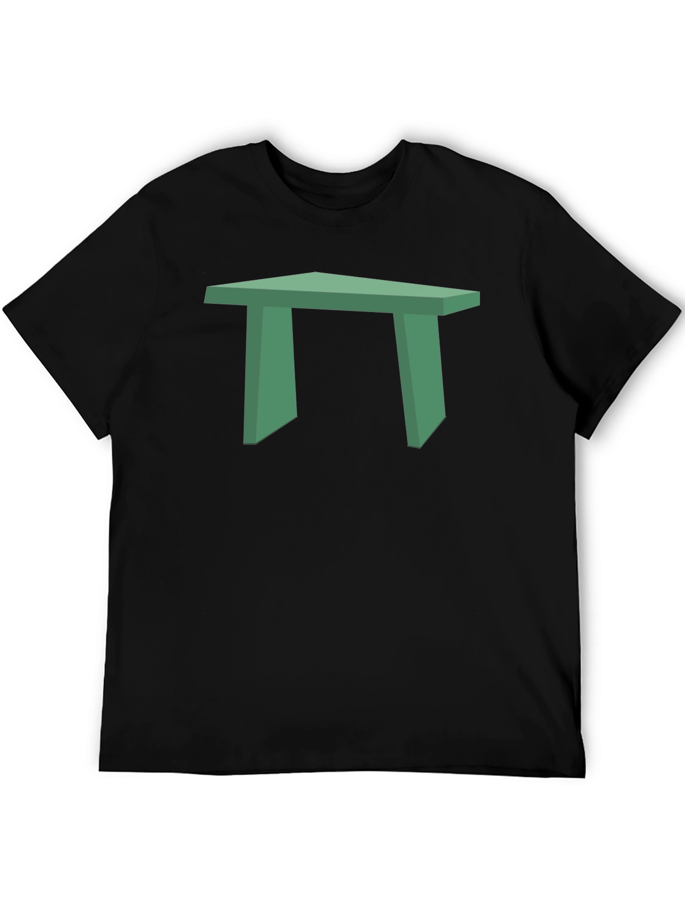 Green Table Graphic T-Shirt