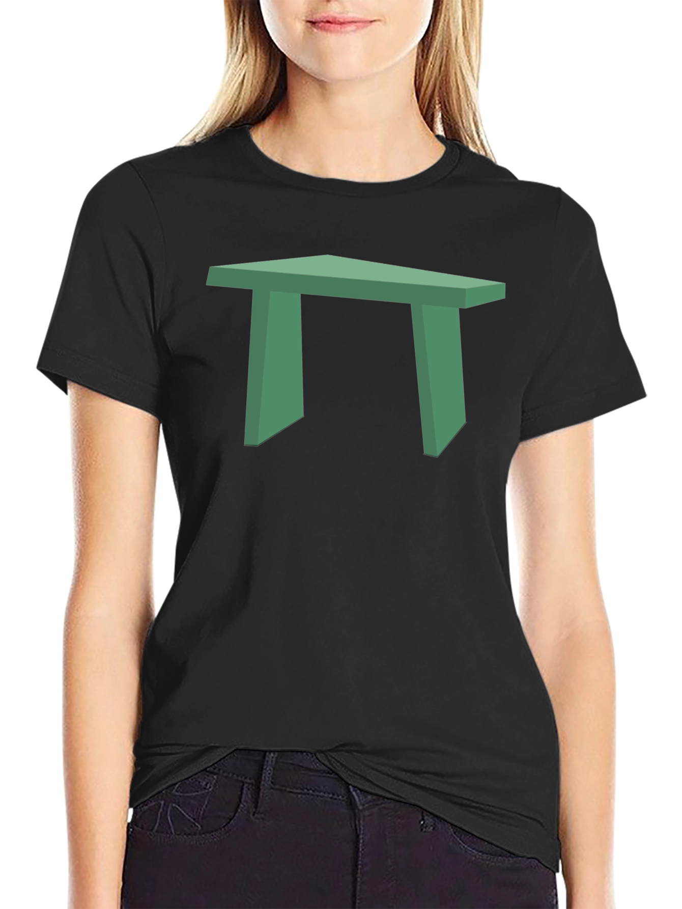 Green Table Graphic T-Shirt