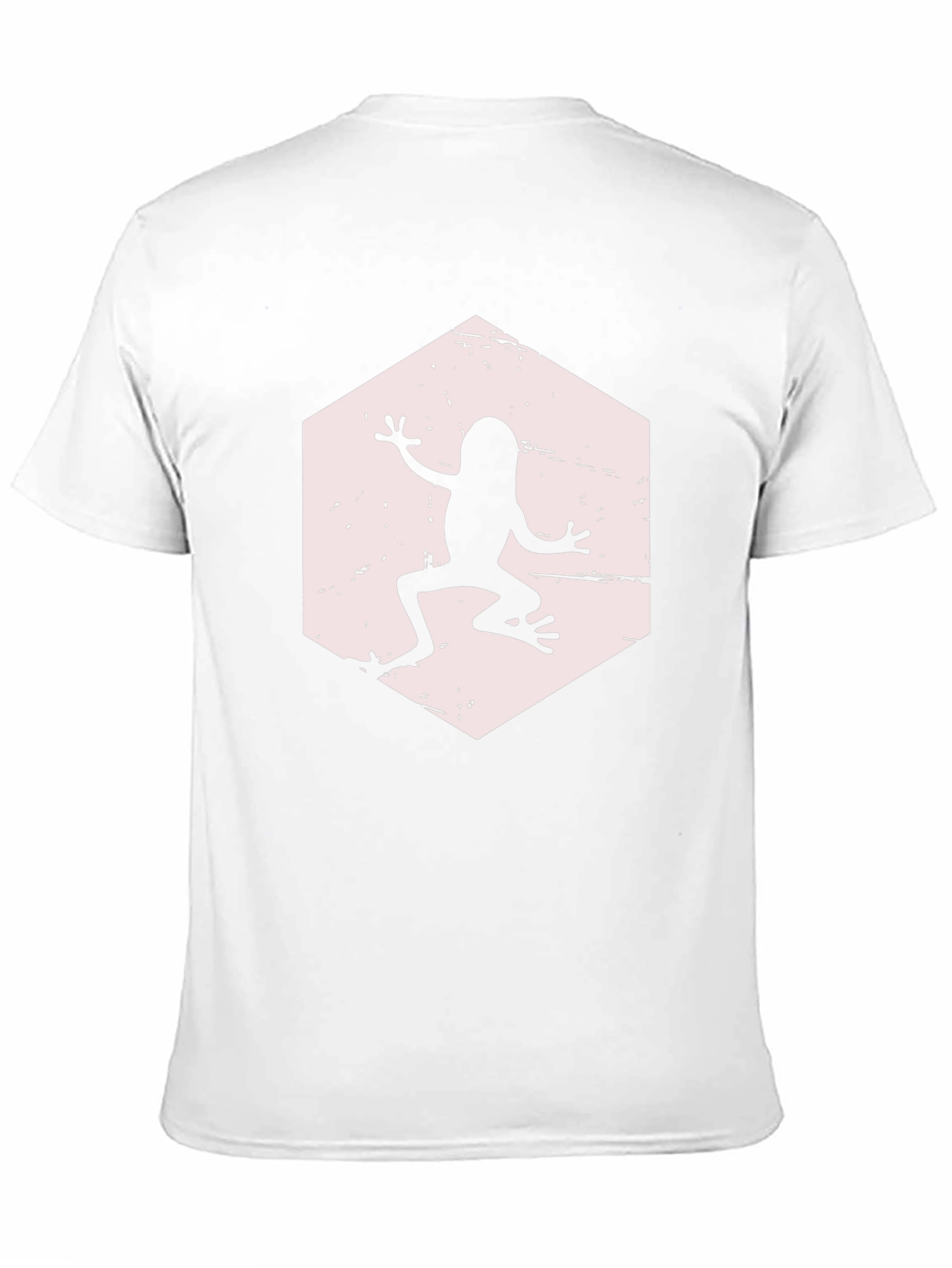 Frog Hexagon Graphic T-Shirt - Black