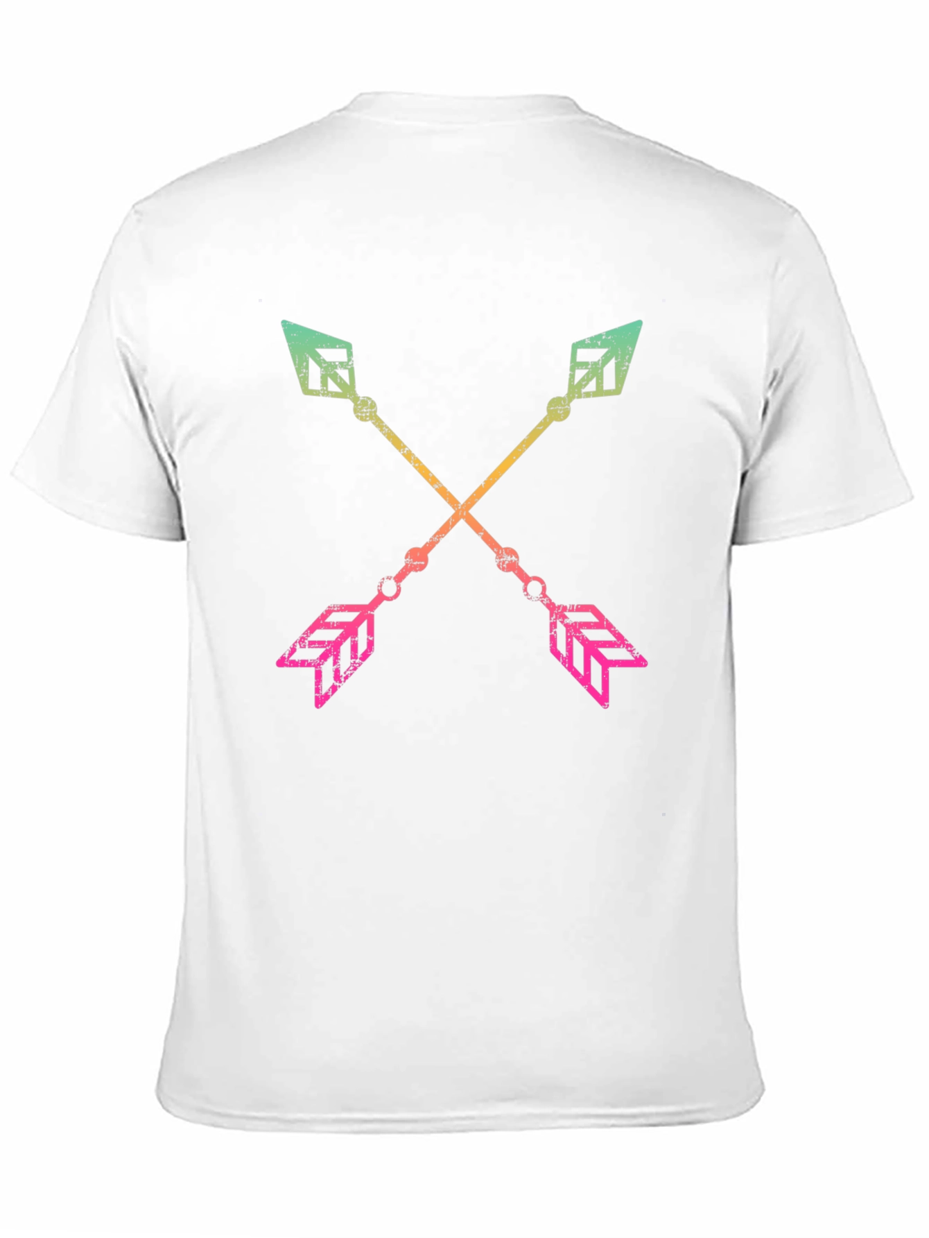 Crossed Arrows Graphic Tee - Mens Black T-Shirt