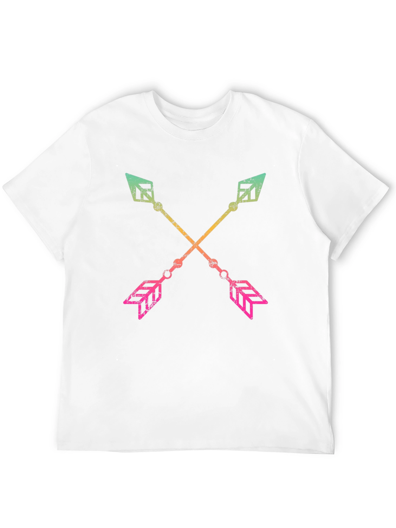 Crossed Arrows Graphic Tee - Mens Black T-Shirt