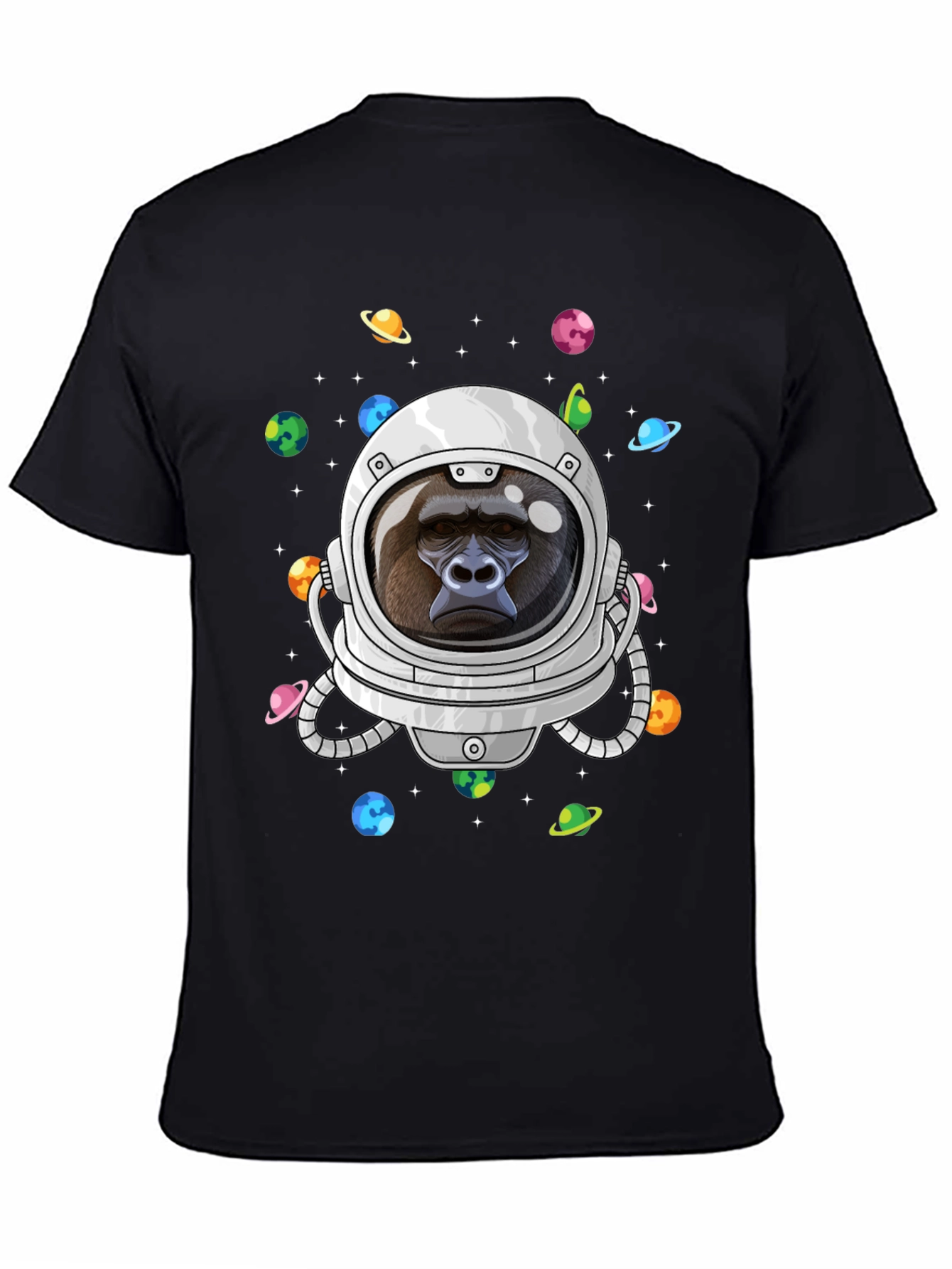 Astronaut Gorilla T-Shirt - Space Adventure Tee