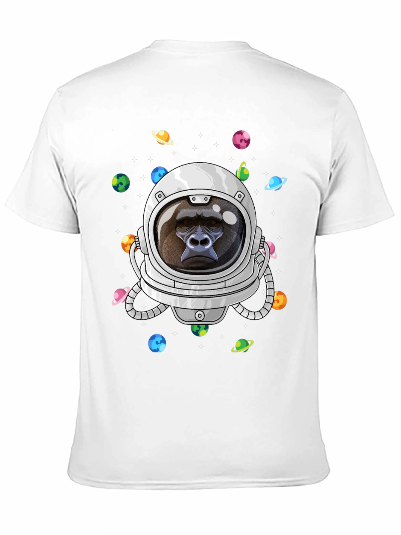 Astronaut Gorilla T-Shirt - Space Adventure Tee