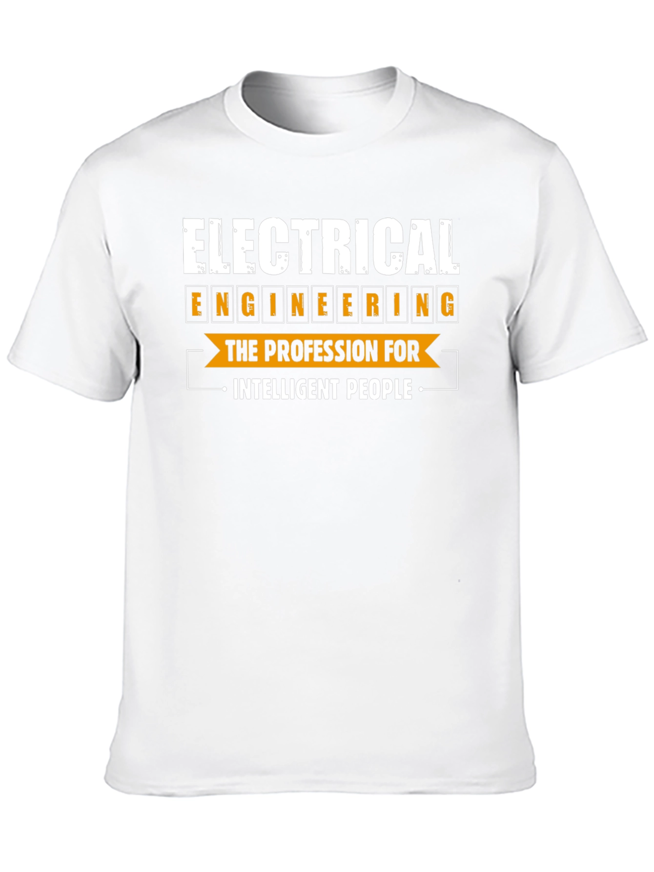 Electrical Engineering Intelligent People Black T-Shirt
