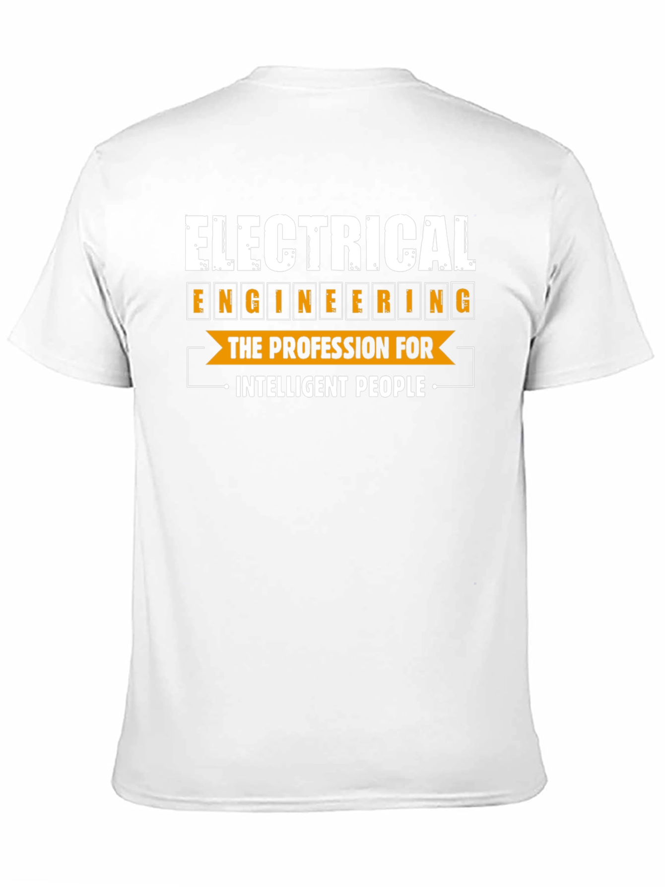 Electrical Engineering Intelligent People Black T-Shirt