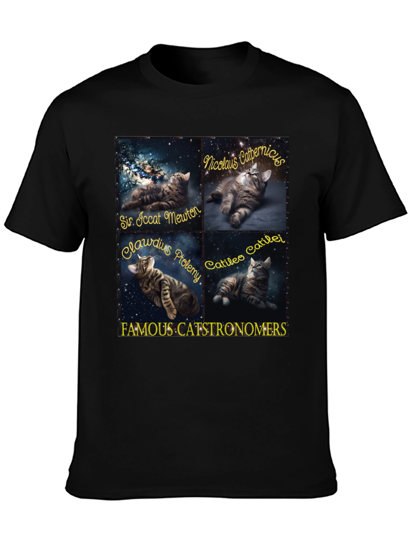 Funny Catstronomers T-Shirt
