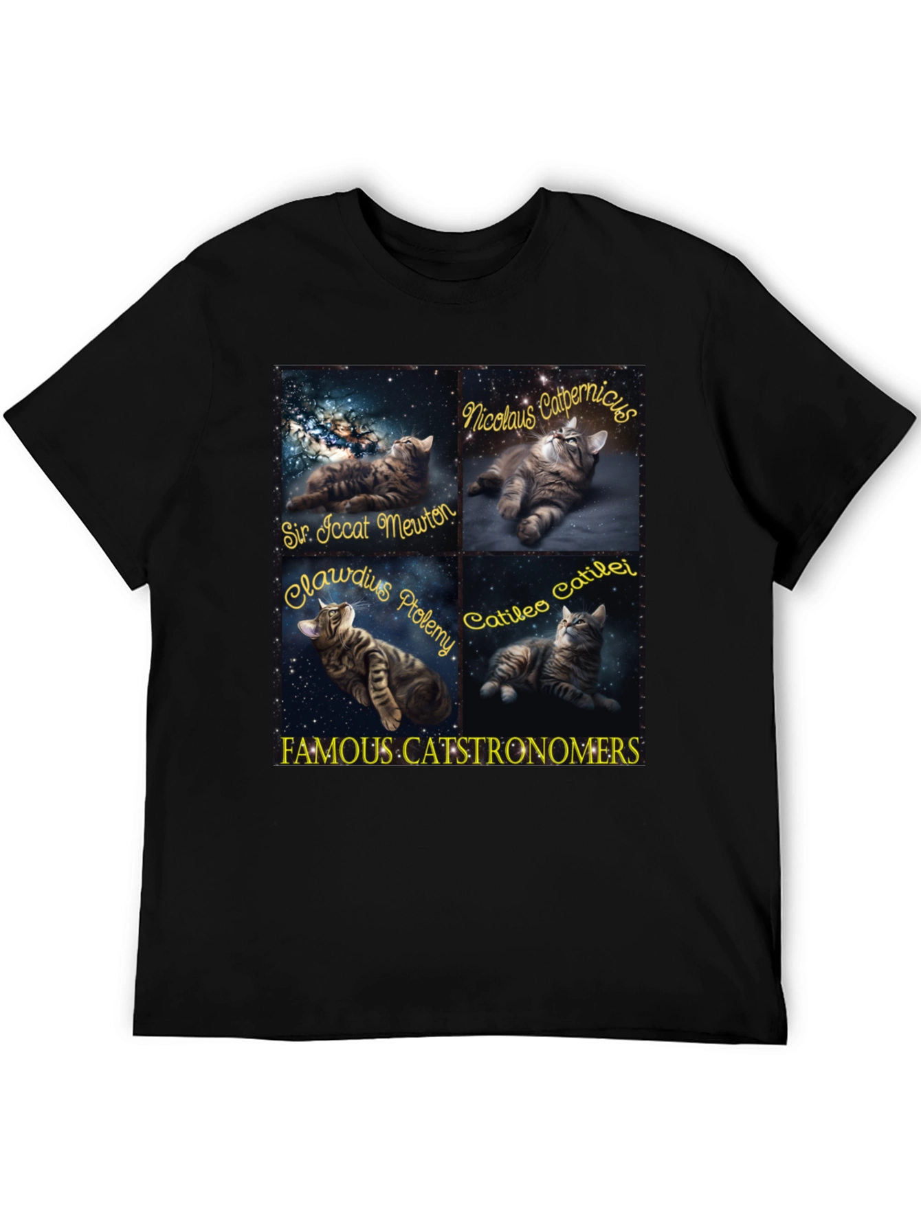 Funny Catstronomers T-Shirt