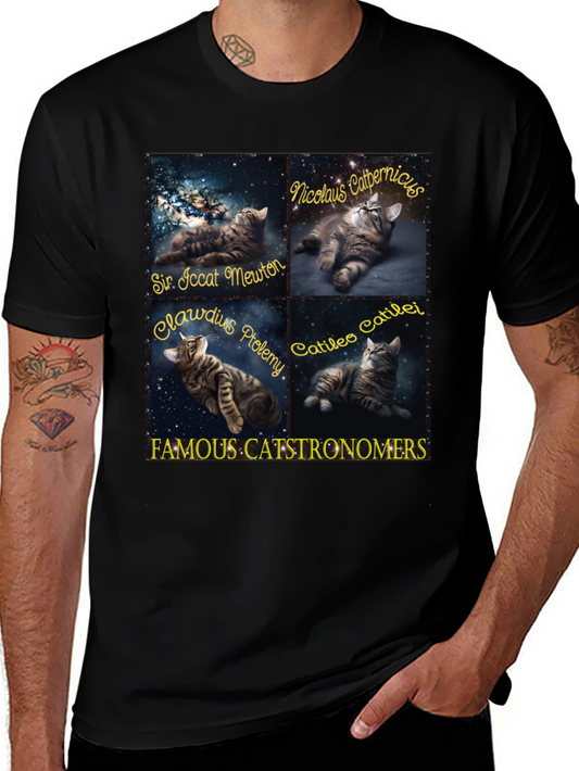 Funny Catstronomers T-Shirt