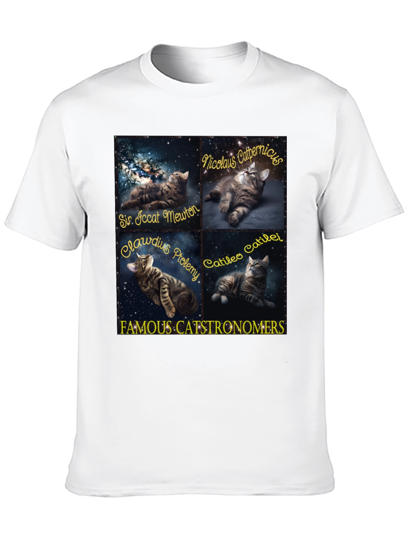 Funny Catstronomers T-Shirt