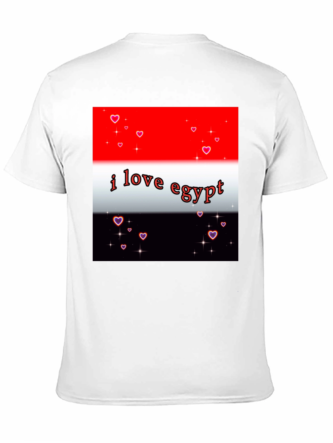 I Love Egypt T-Shirt - Heart Accents