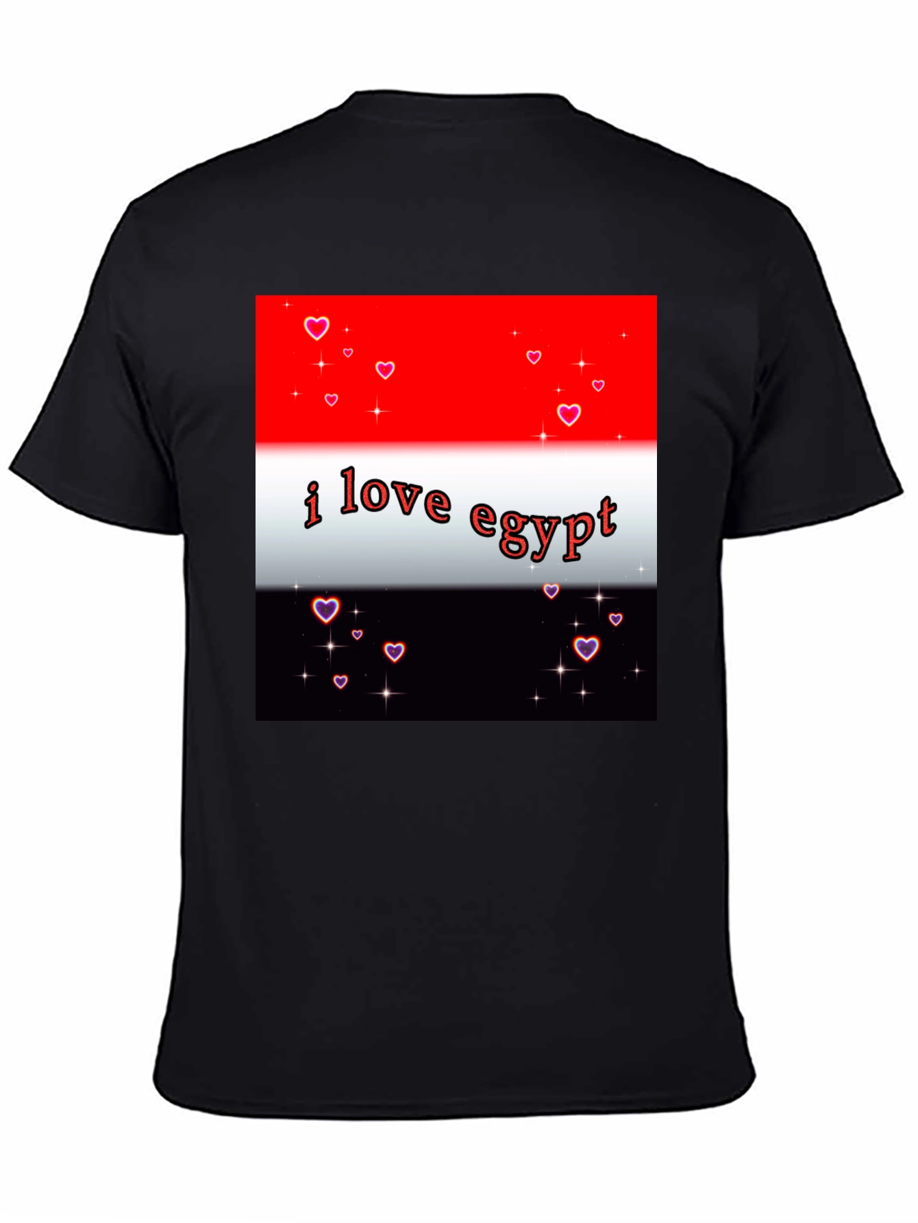 I Love Egypt T-Shirt - Heart Accents