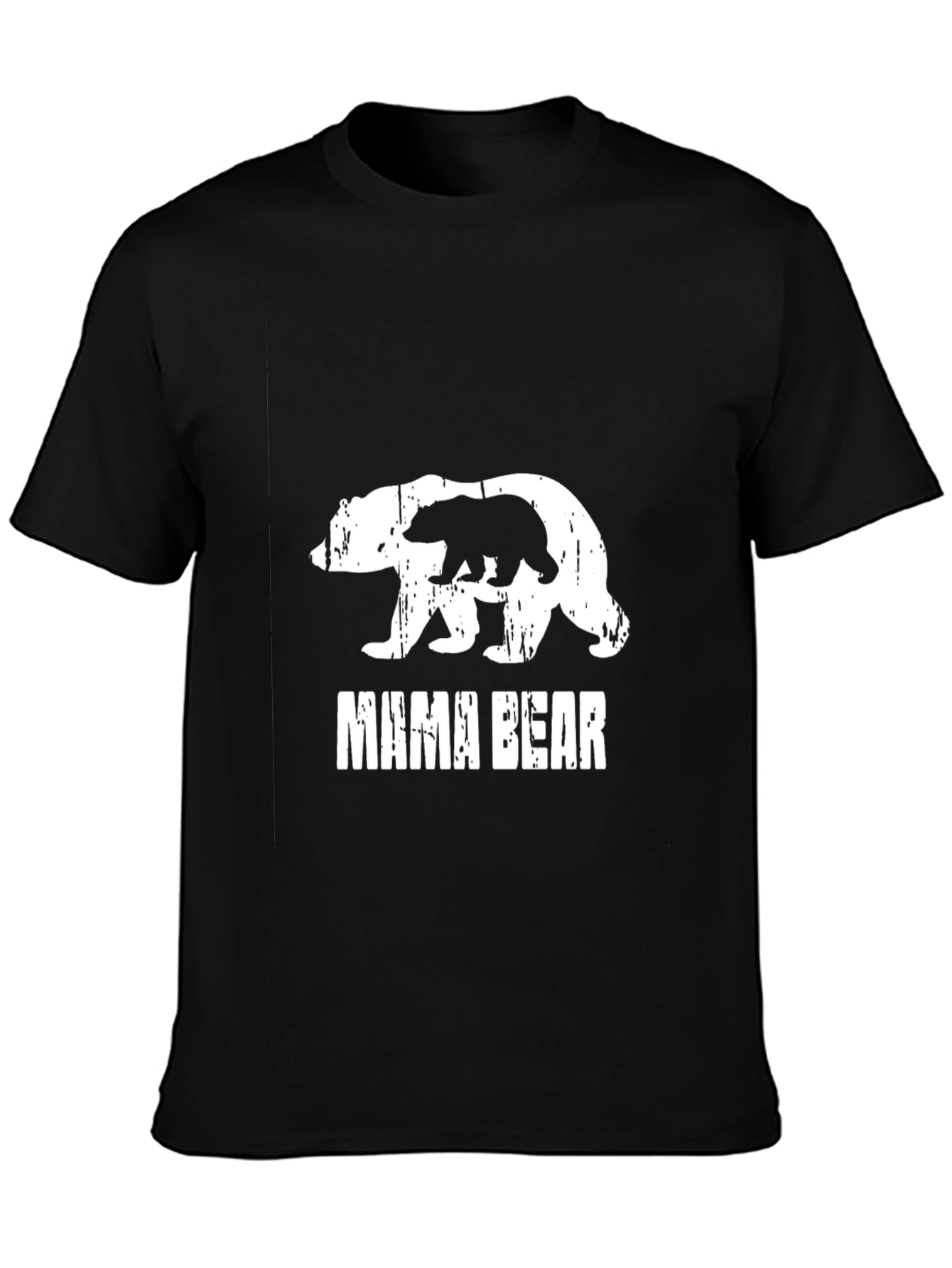 Mama Bear T-Shirt - Distressed Graphic Tee