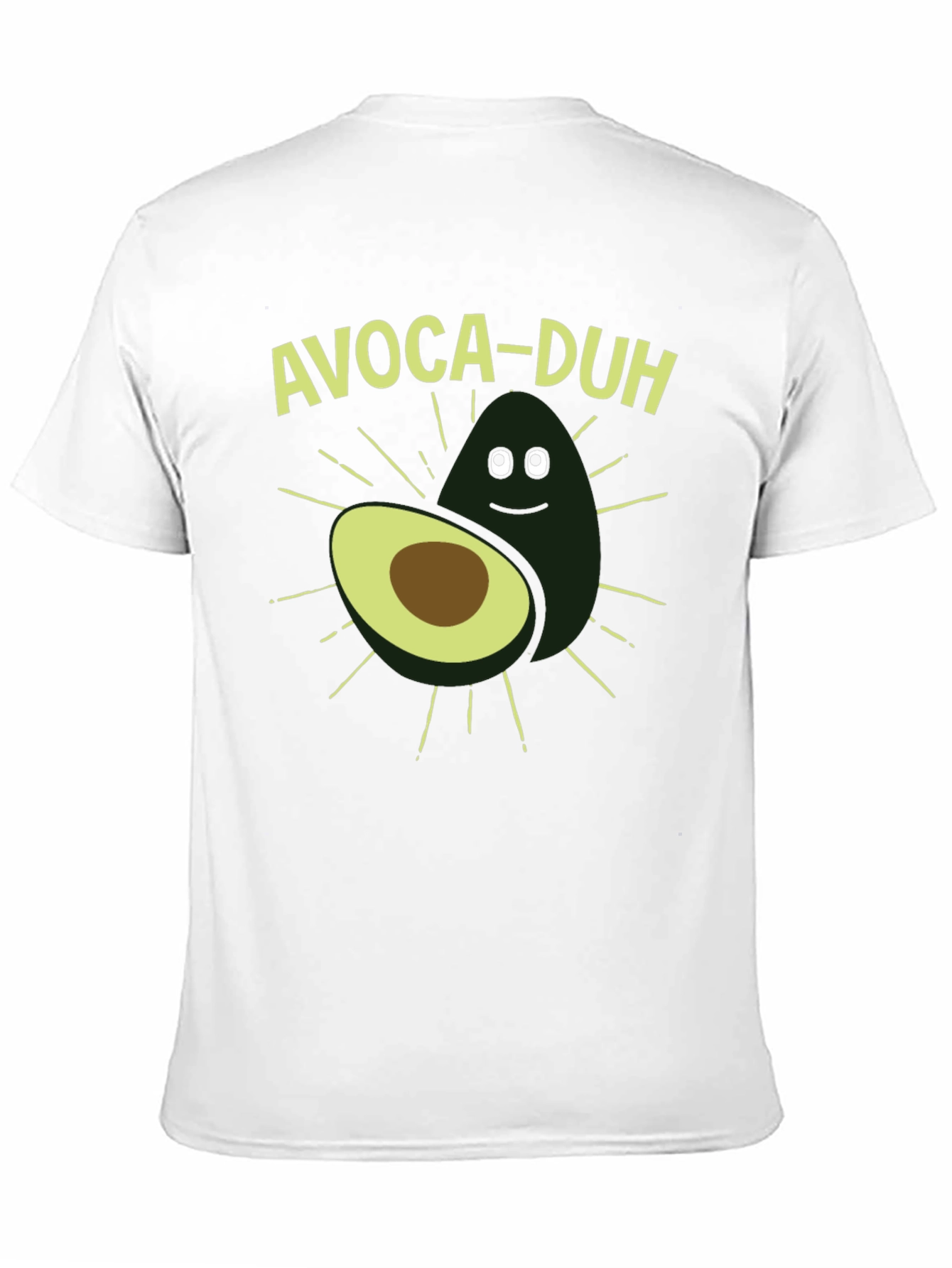 Avoca-duh Funny Avocado Graphic T-Shirt