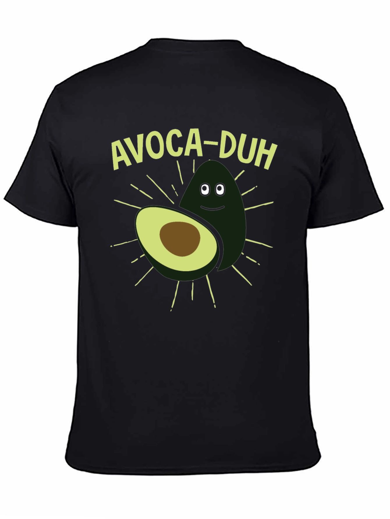 Avoca-duh Funny Avocado Graphic T-Shirt