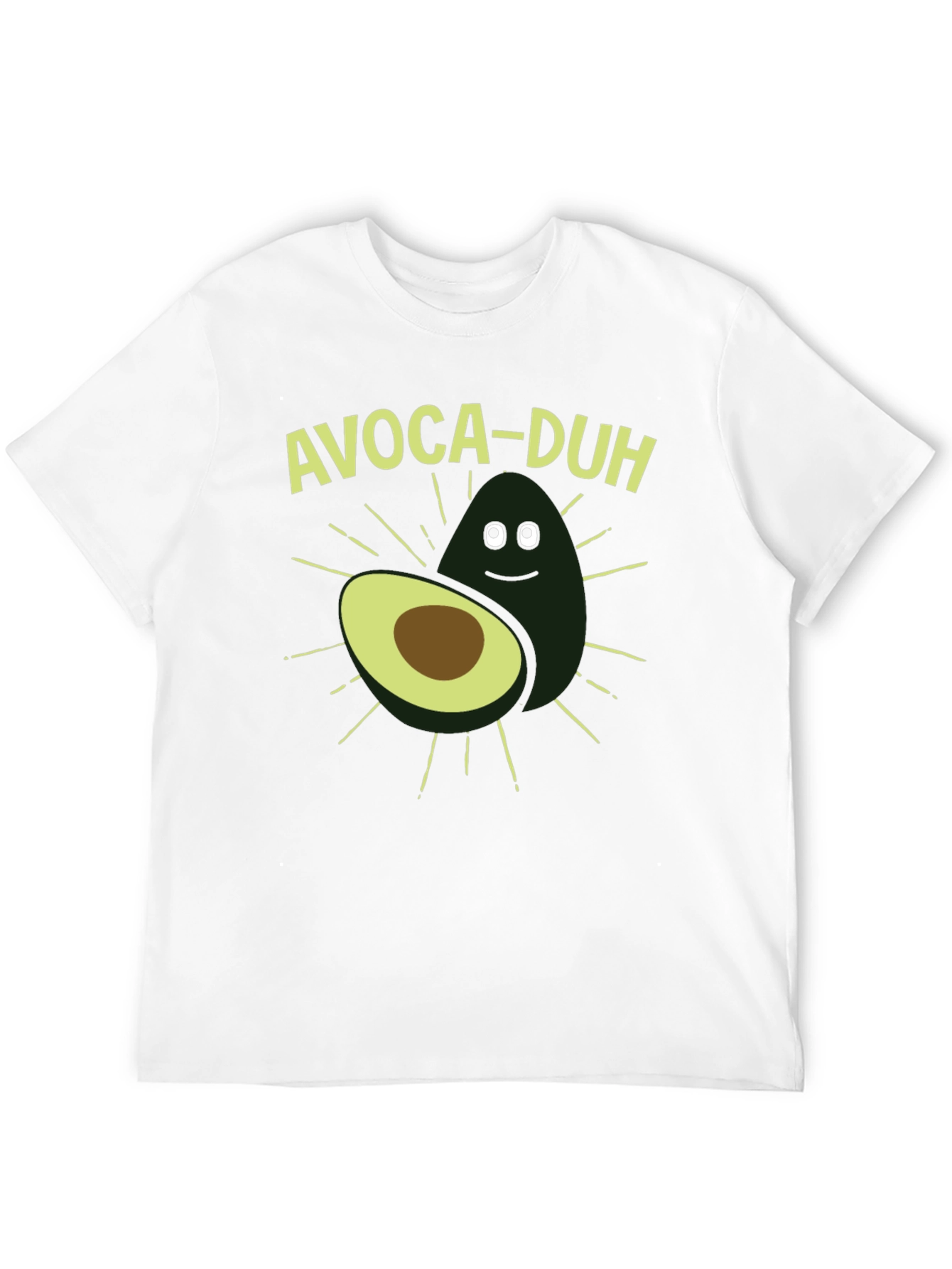 Avoca-duh Funny Avocado Graphic T-Shirt