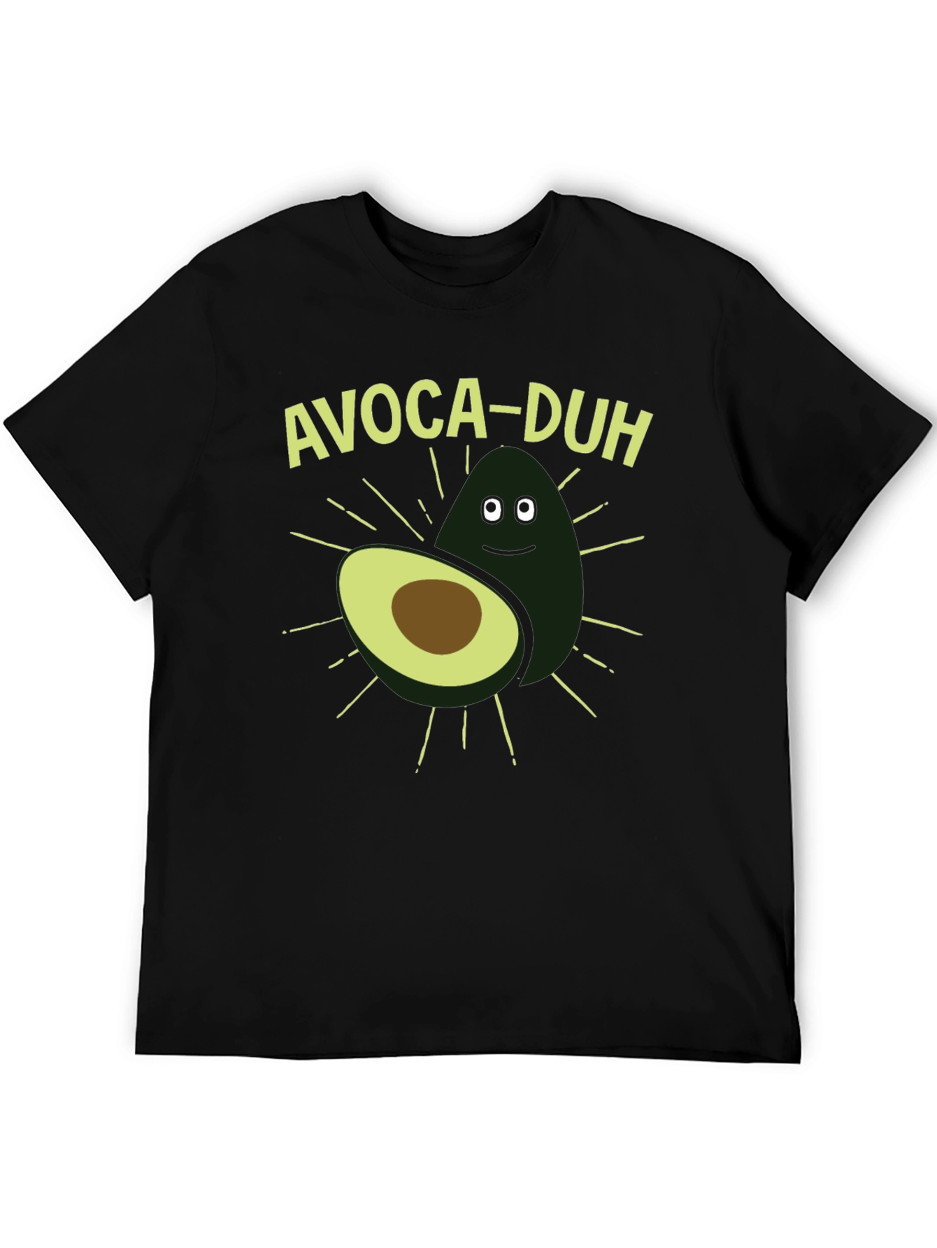 Avoca-duh Funny Avocado Graphic T-Shirt