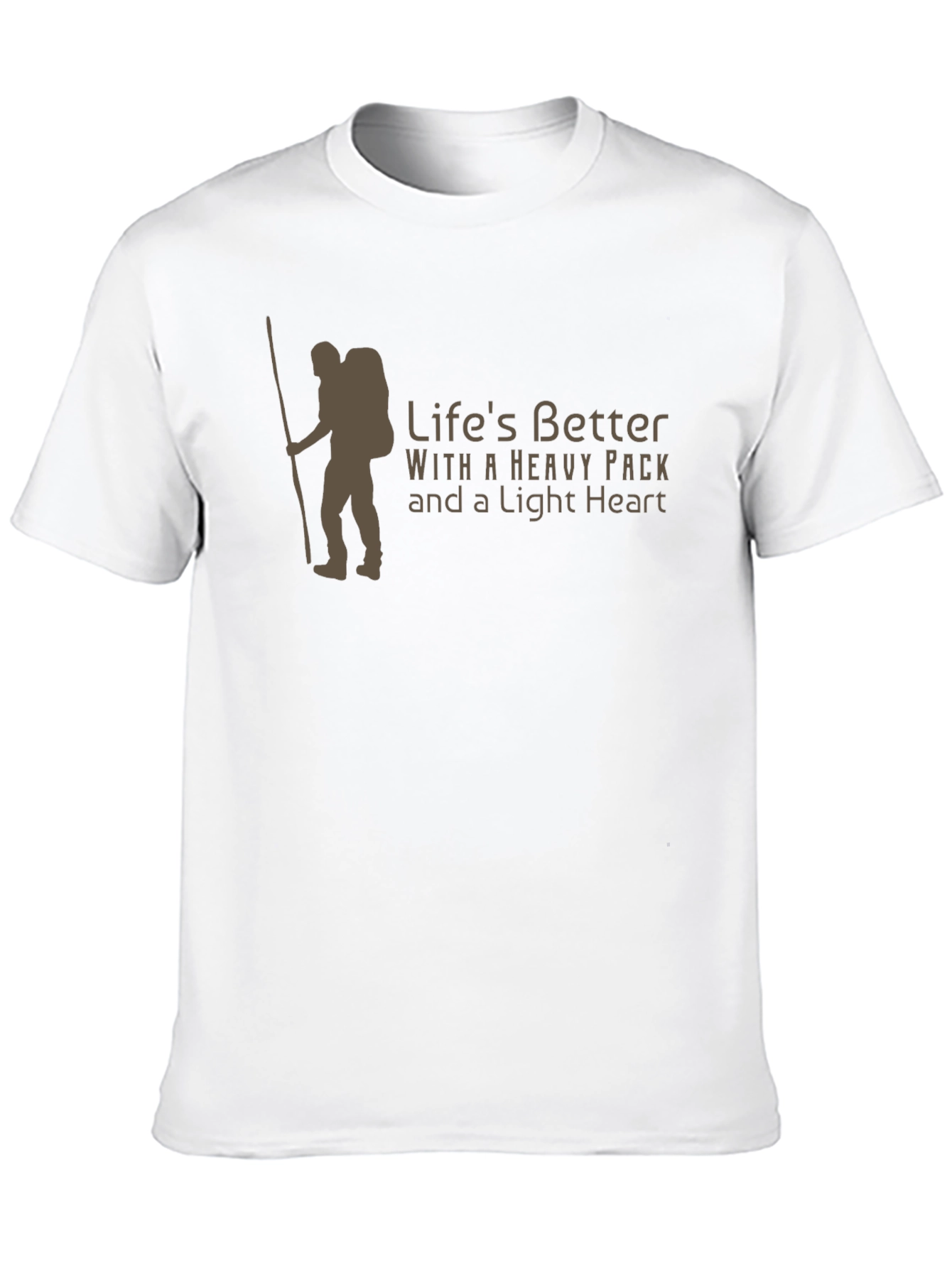 Heavy Pack Light Heart Hiking T-Shirt