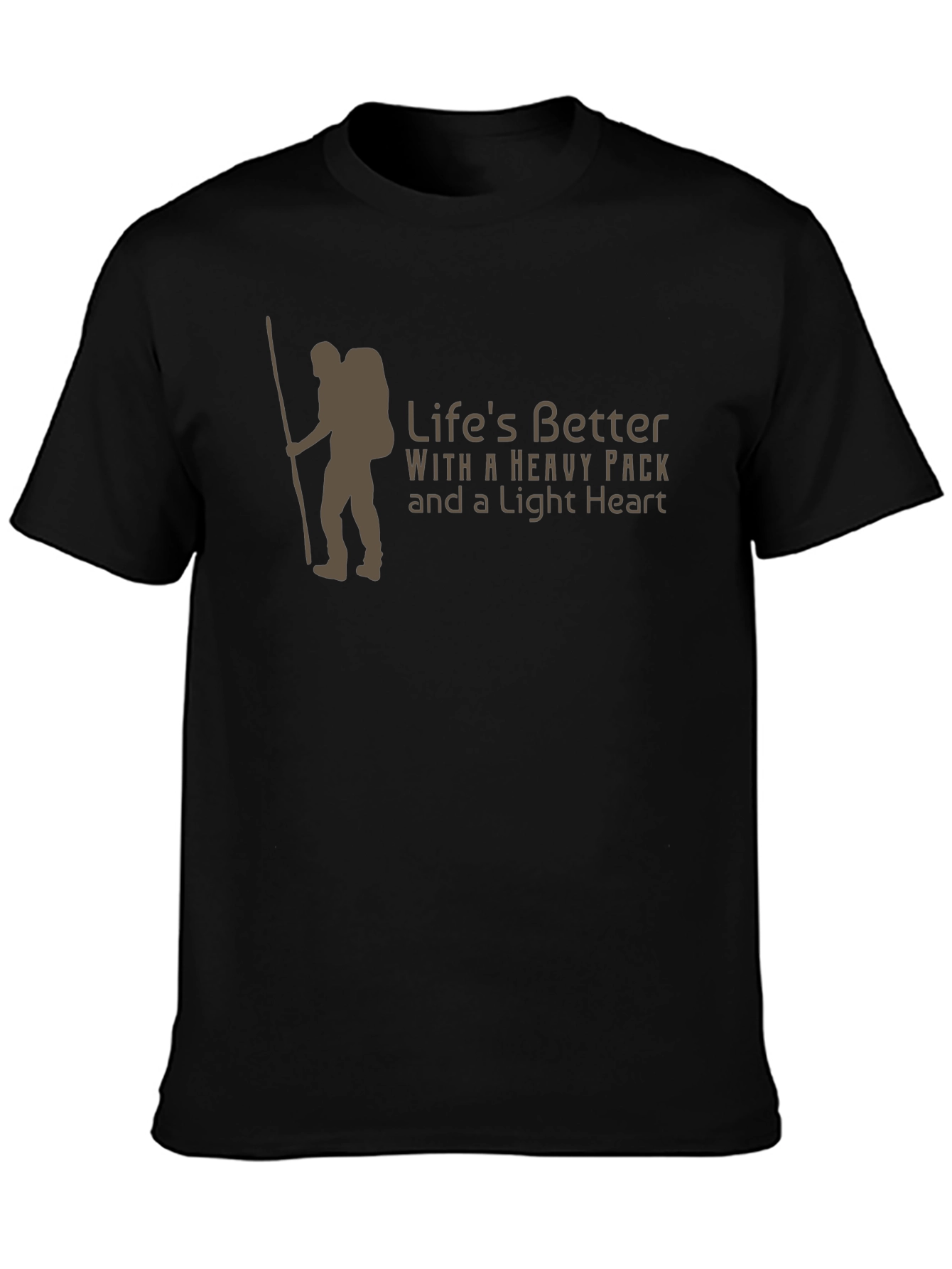 Heavy Pack Light Heart Hiking T-Shirt