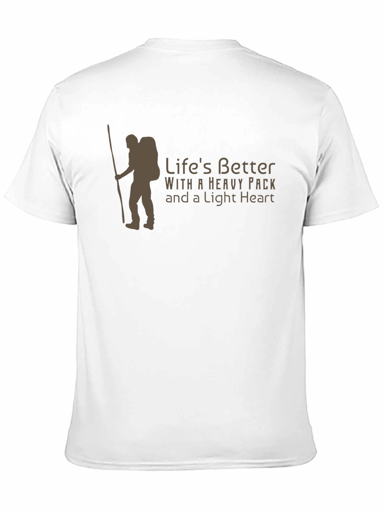 Heavy Pack Light Heart Hiking T-Shirt